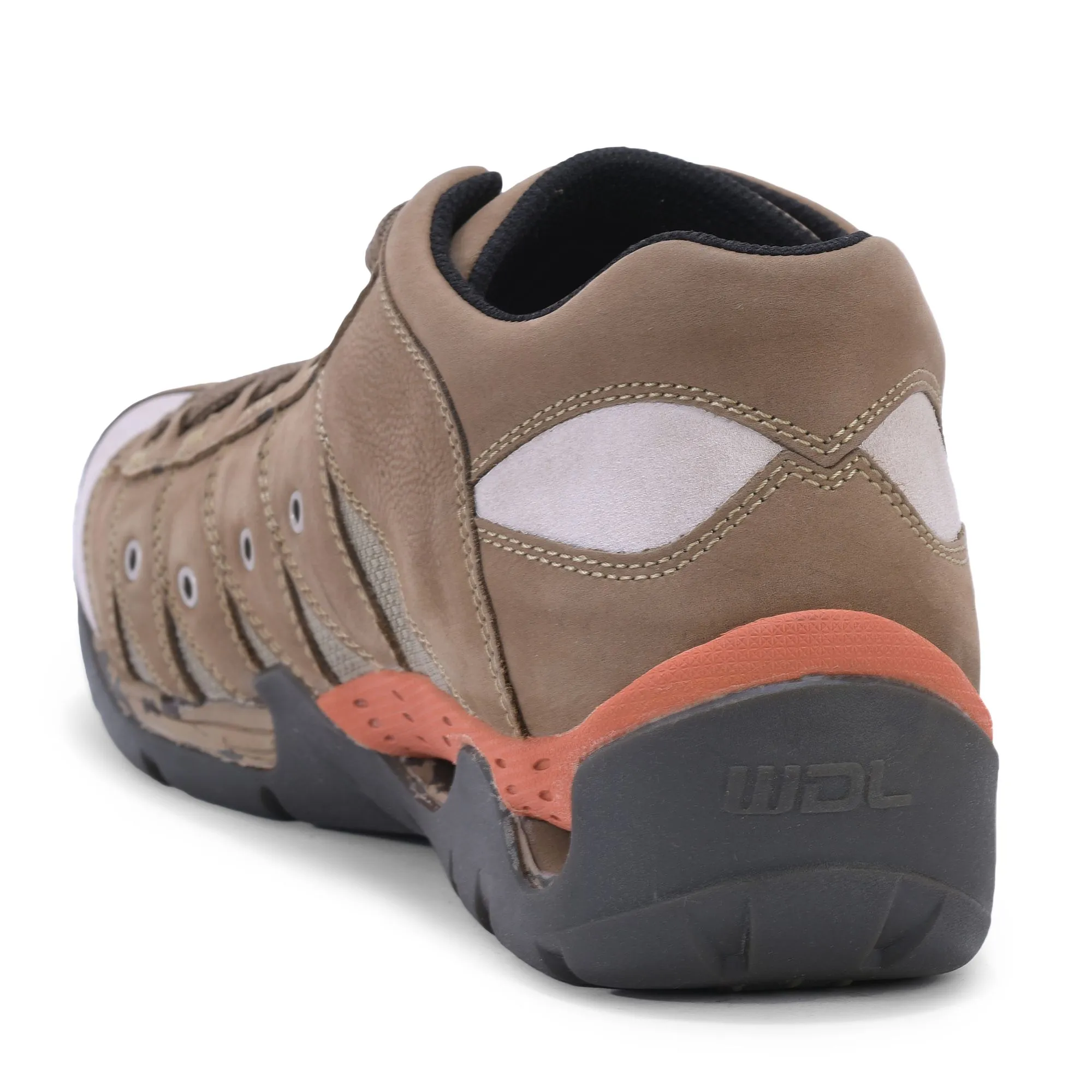 Khaki casual shoes for men - Thumbnail 5