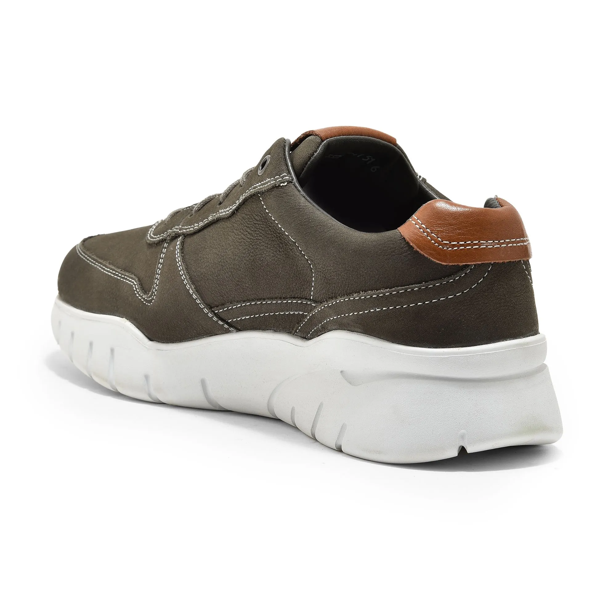 Castor grey chunky sole sneakers - Thumbnail 5