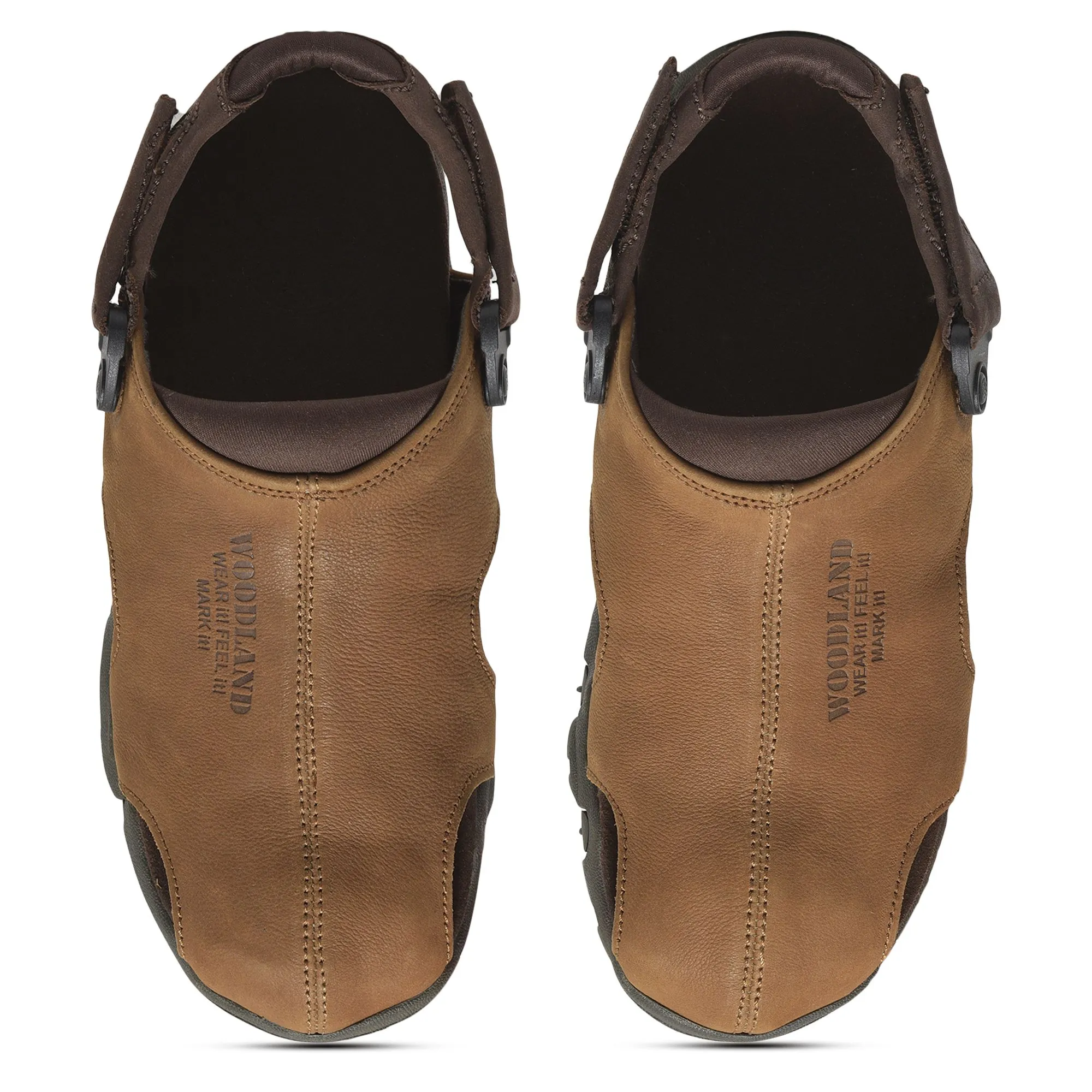 Camel closed toe sandal - Thumbnail 3