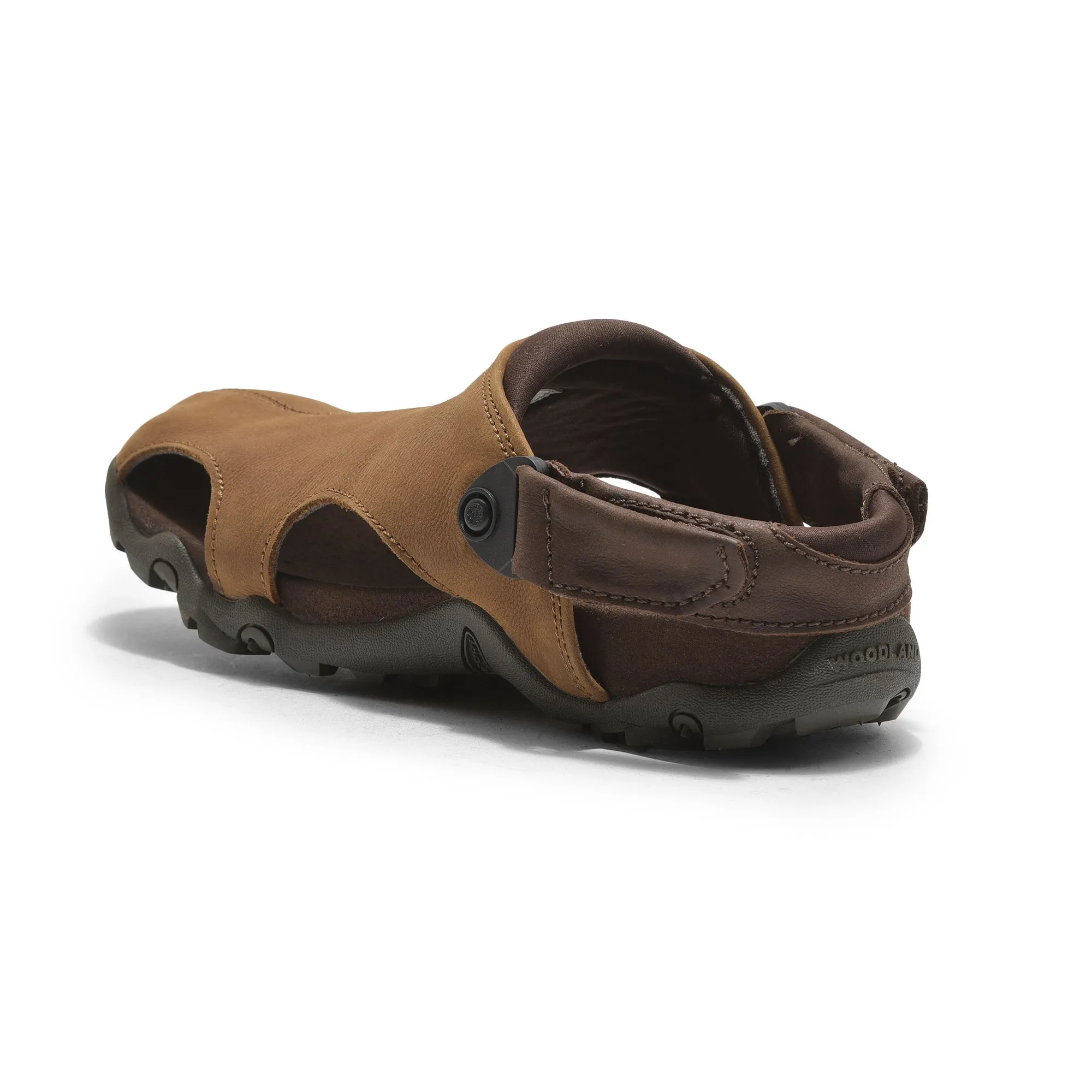 Camel closed toe sandal - Thumbnail 5