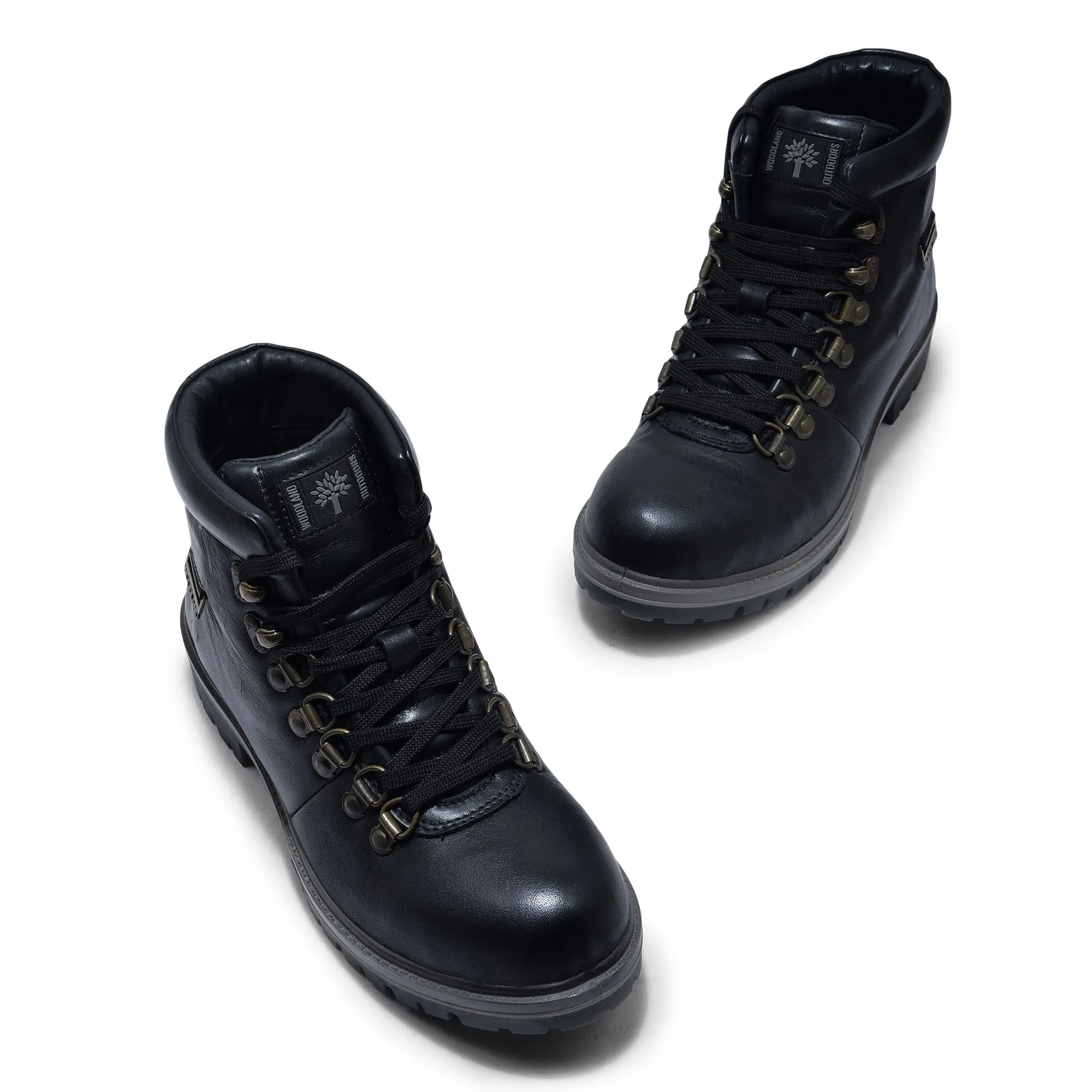 Black boot for men - Thumbnail 2