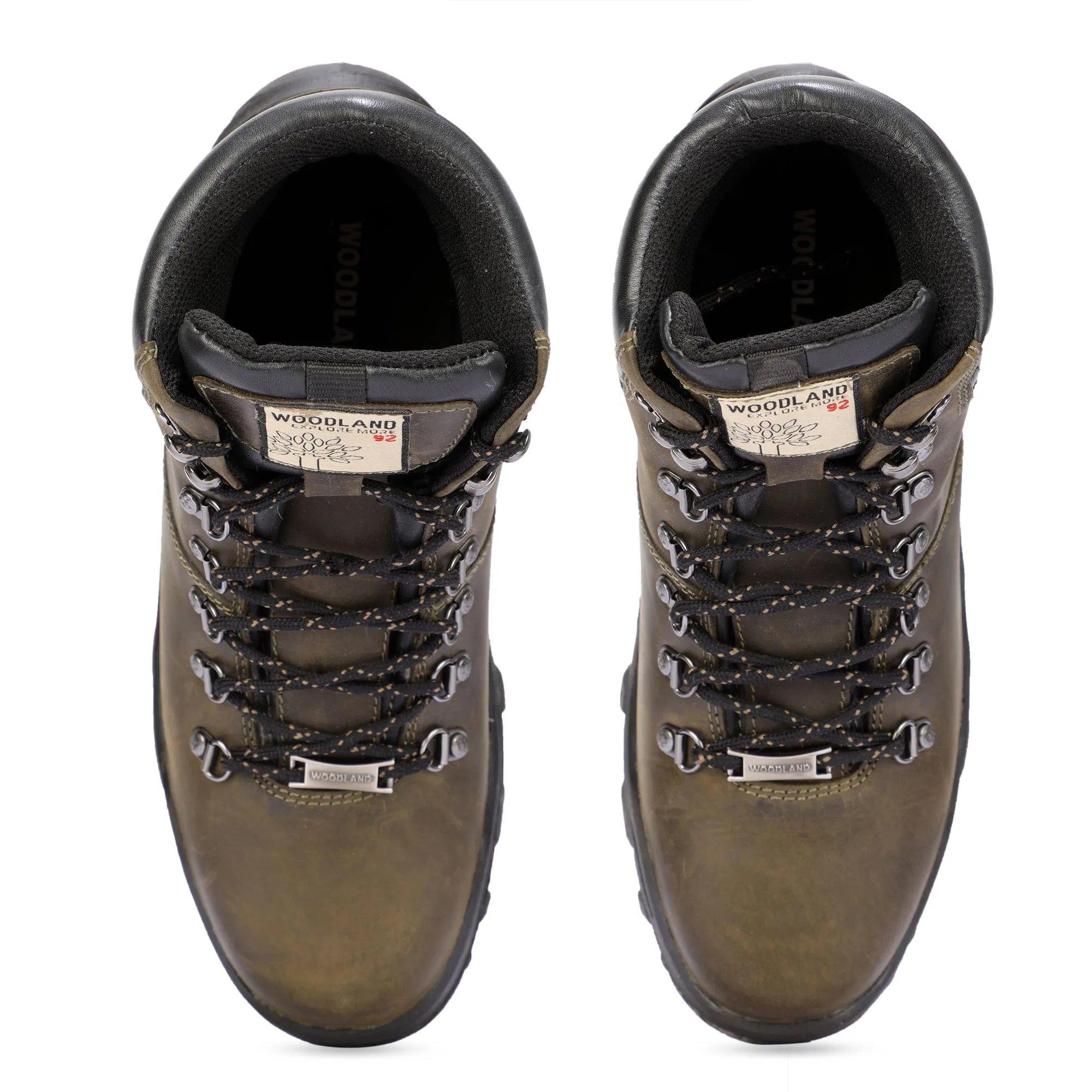 Olive green trekking shoes - Thumbnail 3