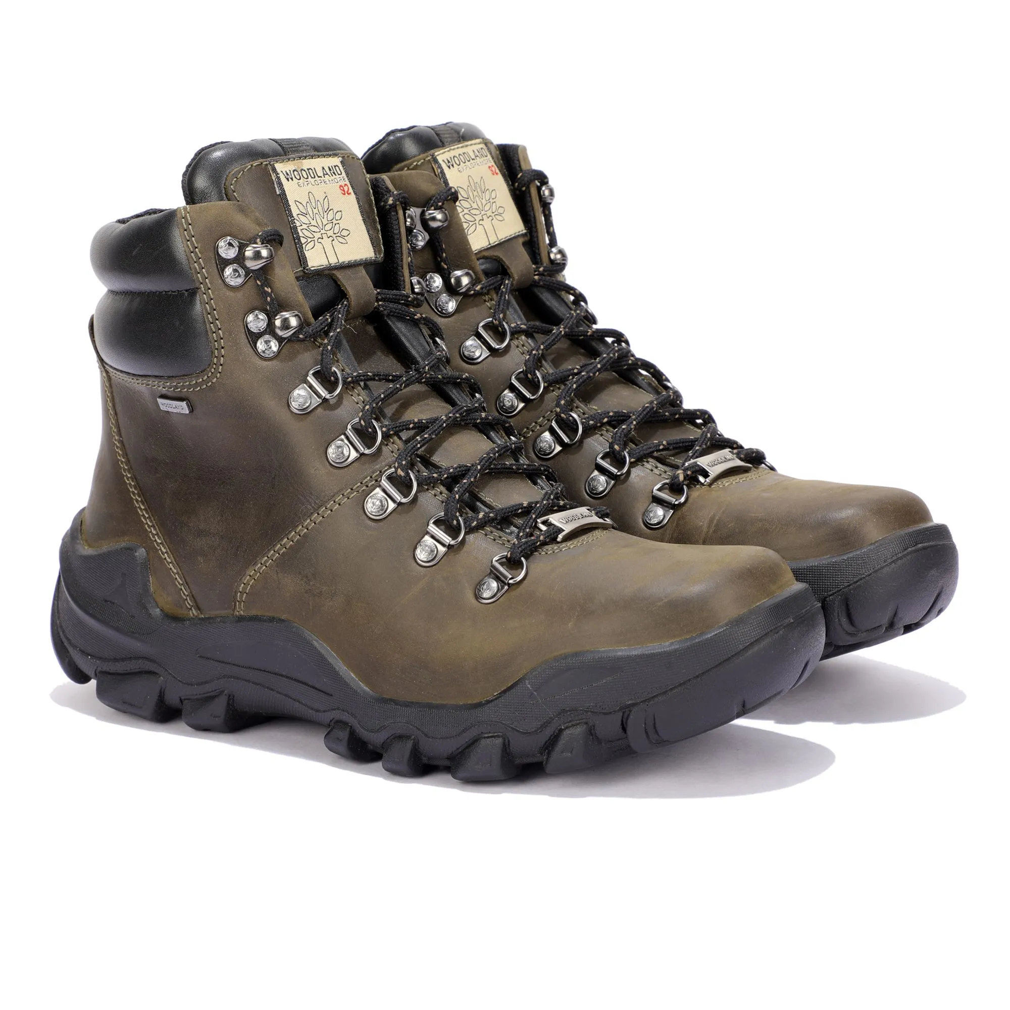 Olive green trekking shoes - Thumbnail 6