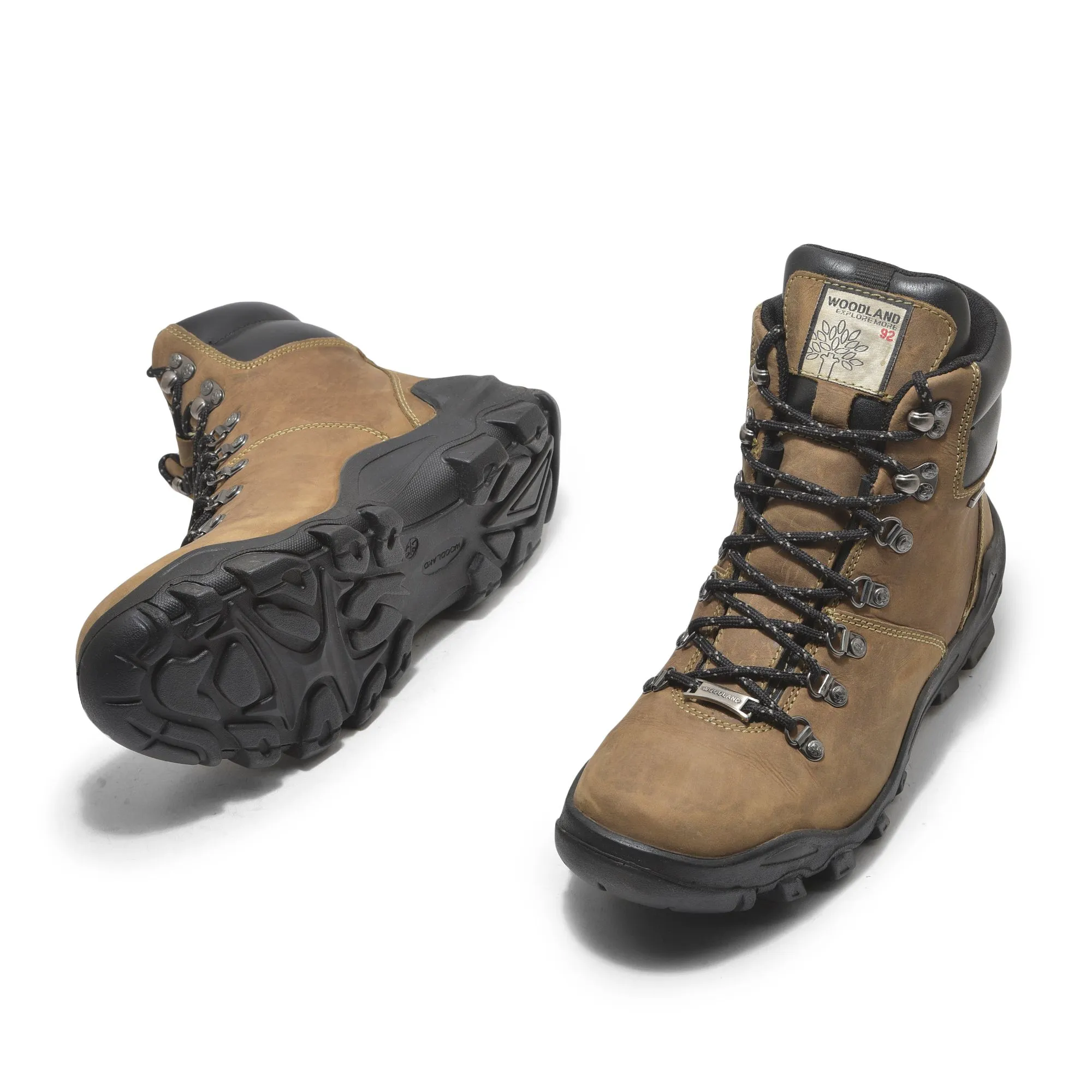 Khaki boot for men - Thumbnail 4