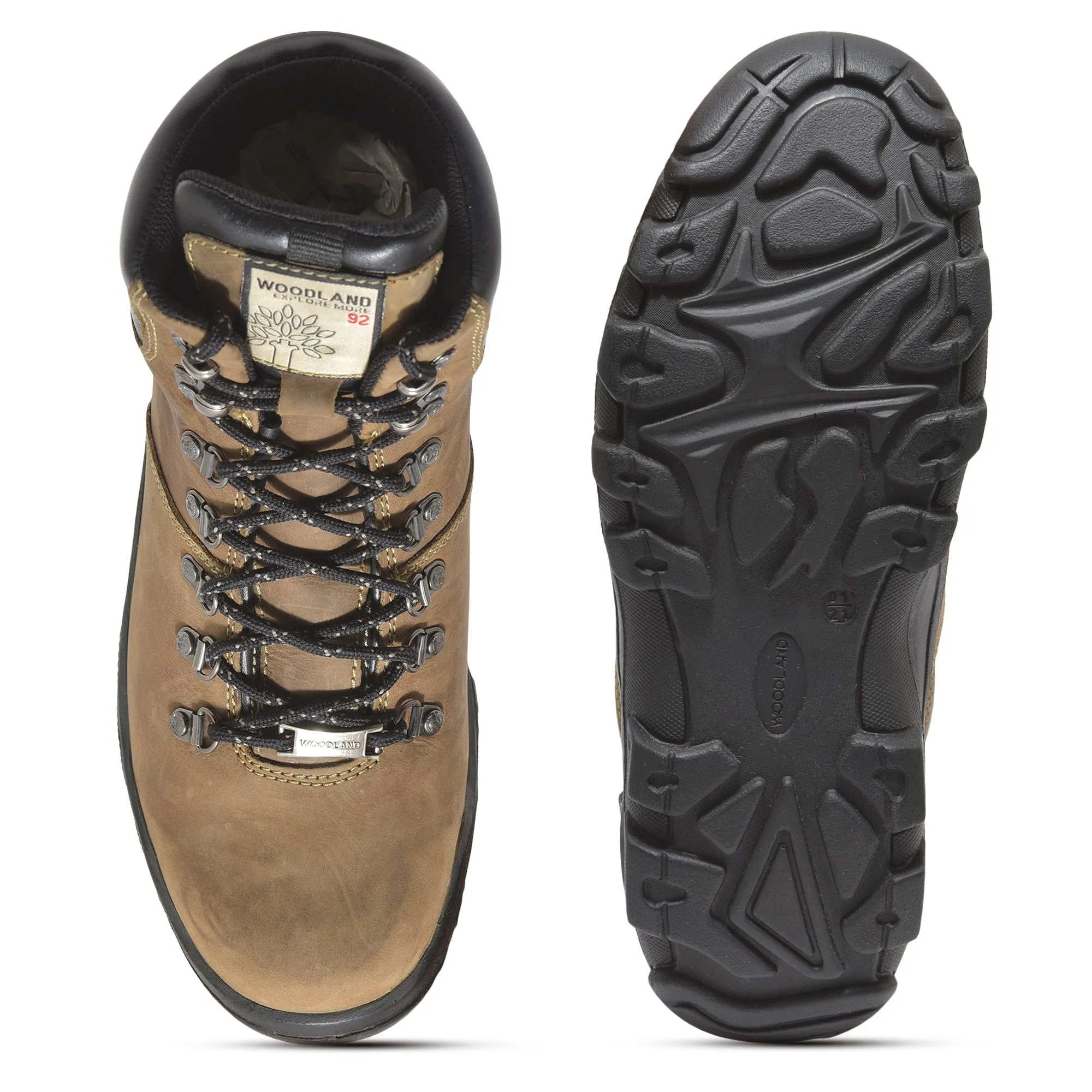 Khaki boot for men - Thumbnail 7