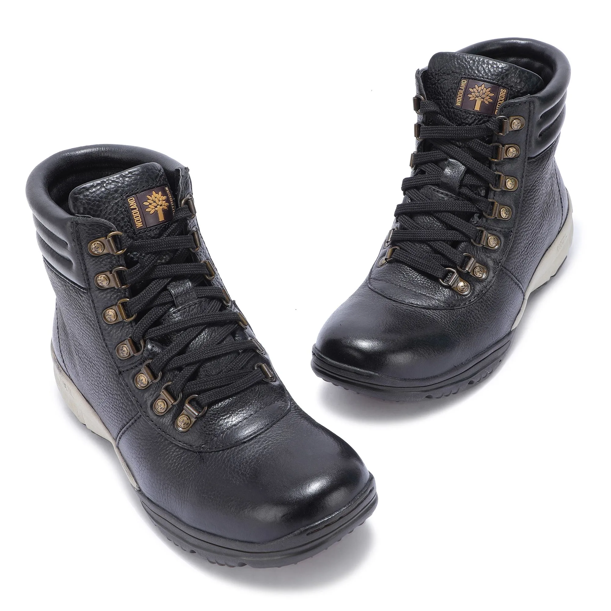 Black high ankle boots for men - Thumbnail 2