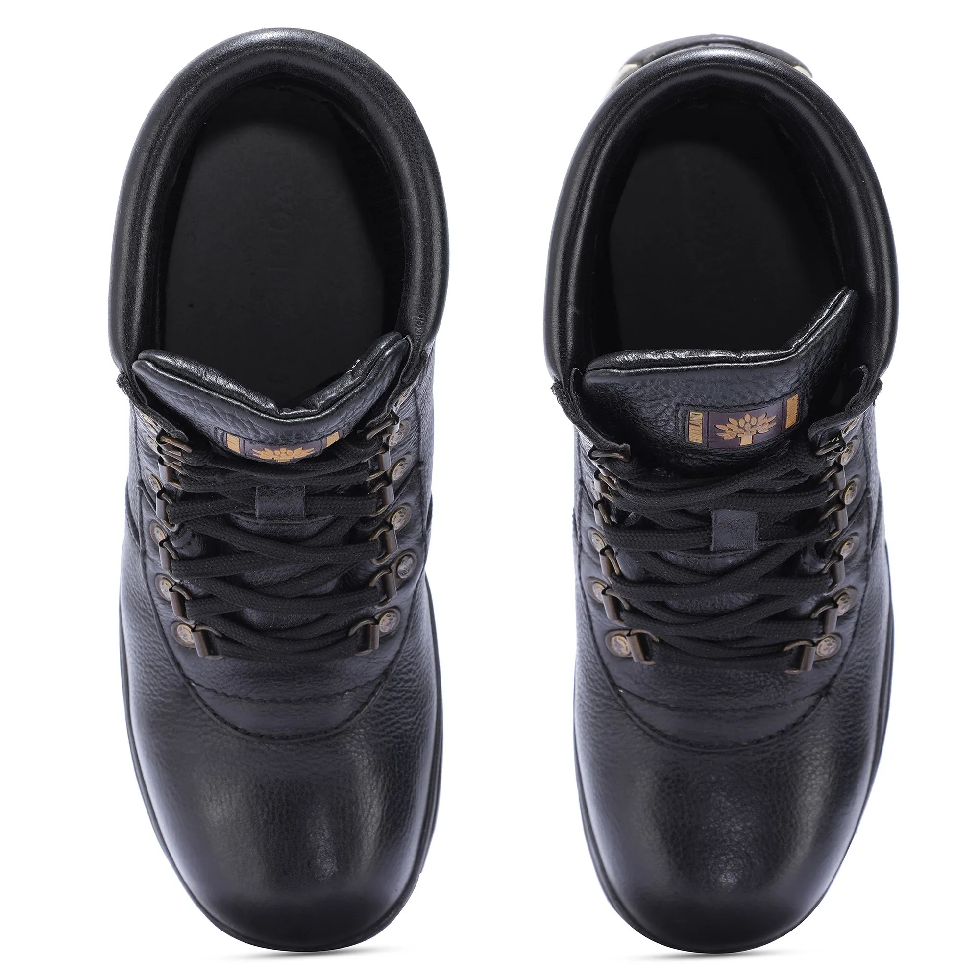 Black high ankle boots for men - Thumbnail 3