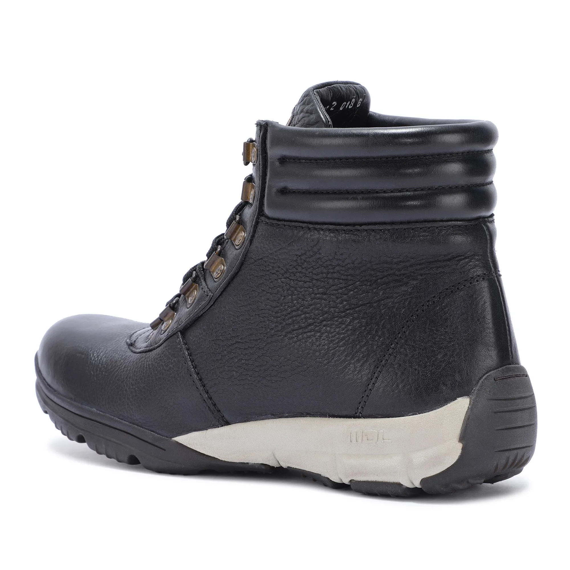 Black high ankle boots for men - Thumbnail 5