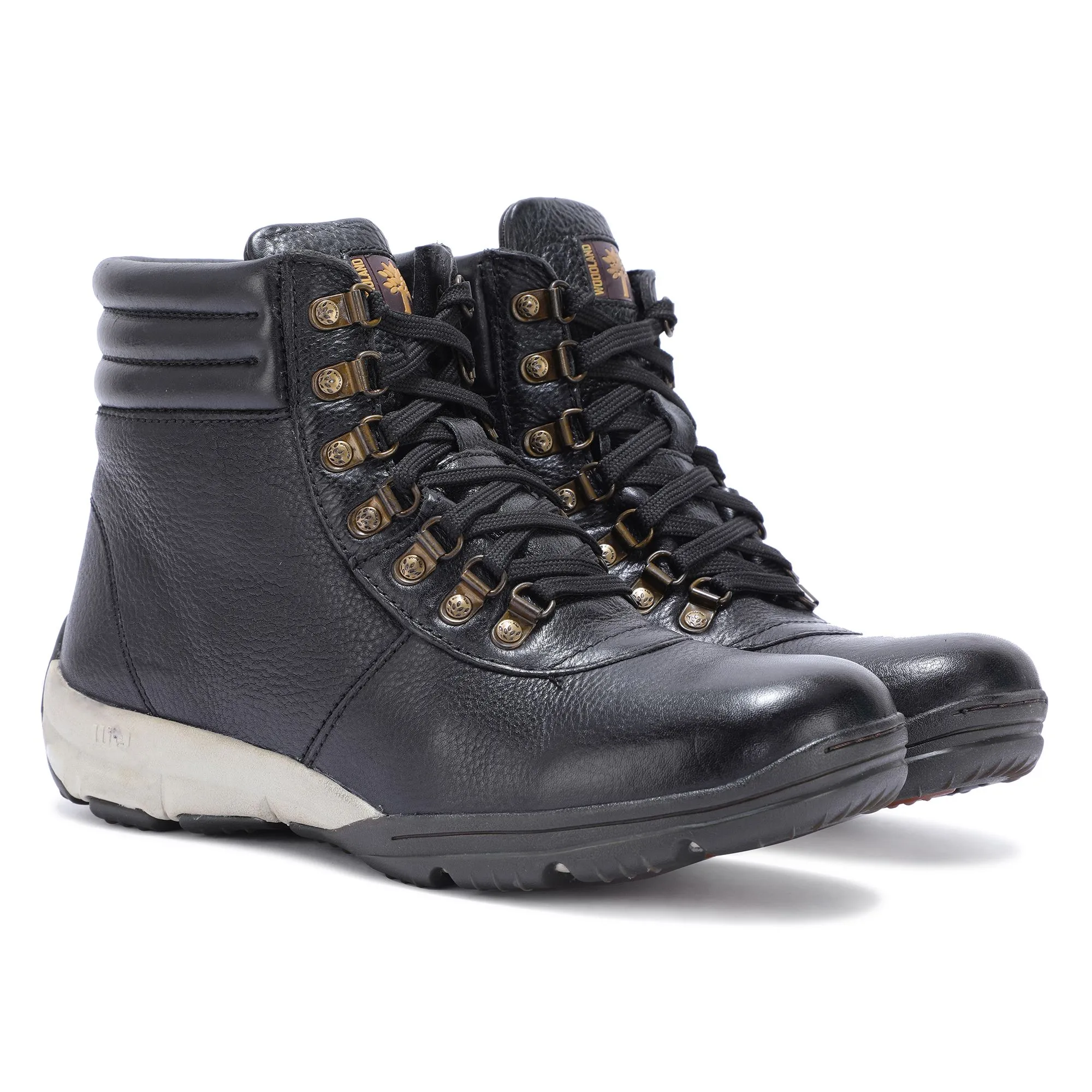 Black high ankle boots for men - Thumbnail 6