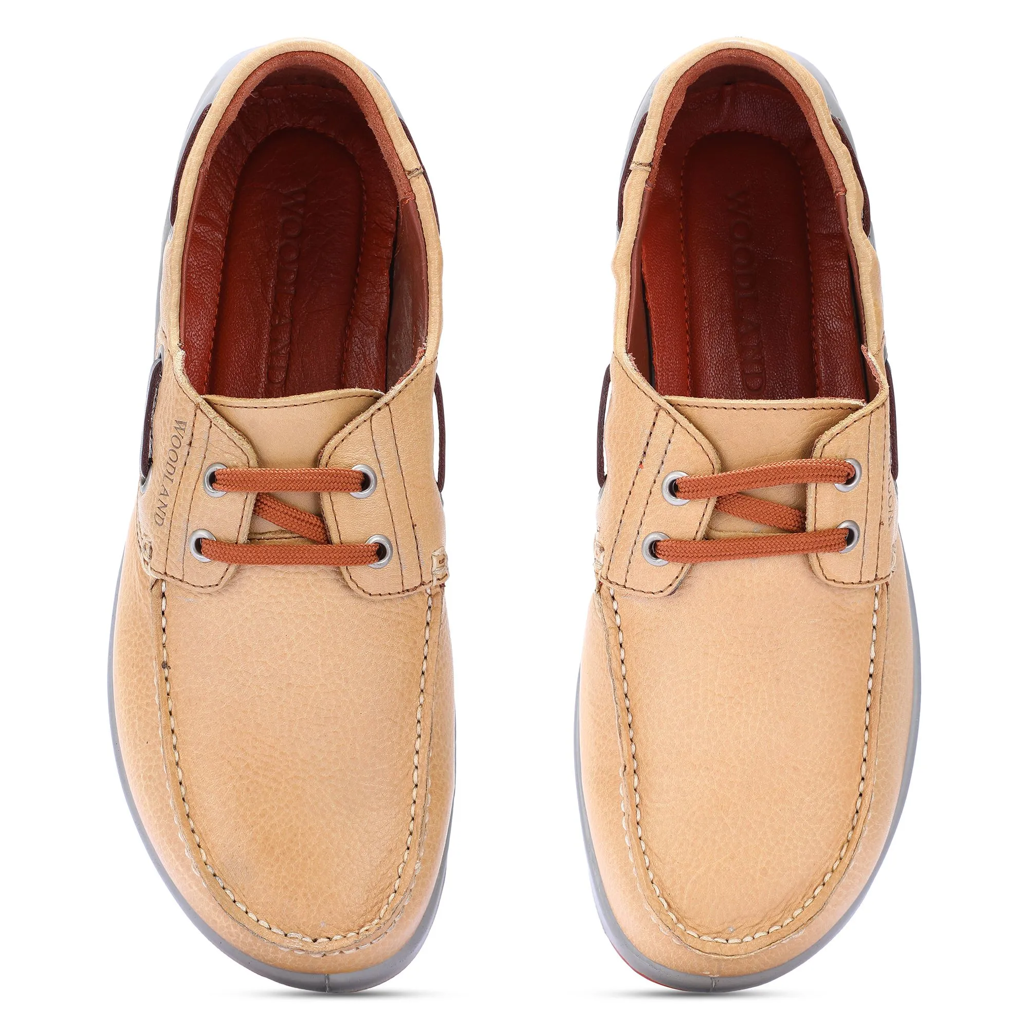TAN Boat shoes - Thumbnail 3