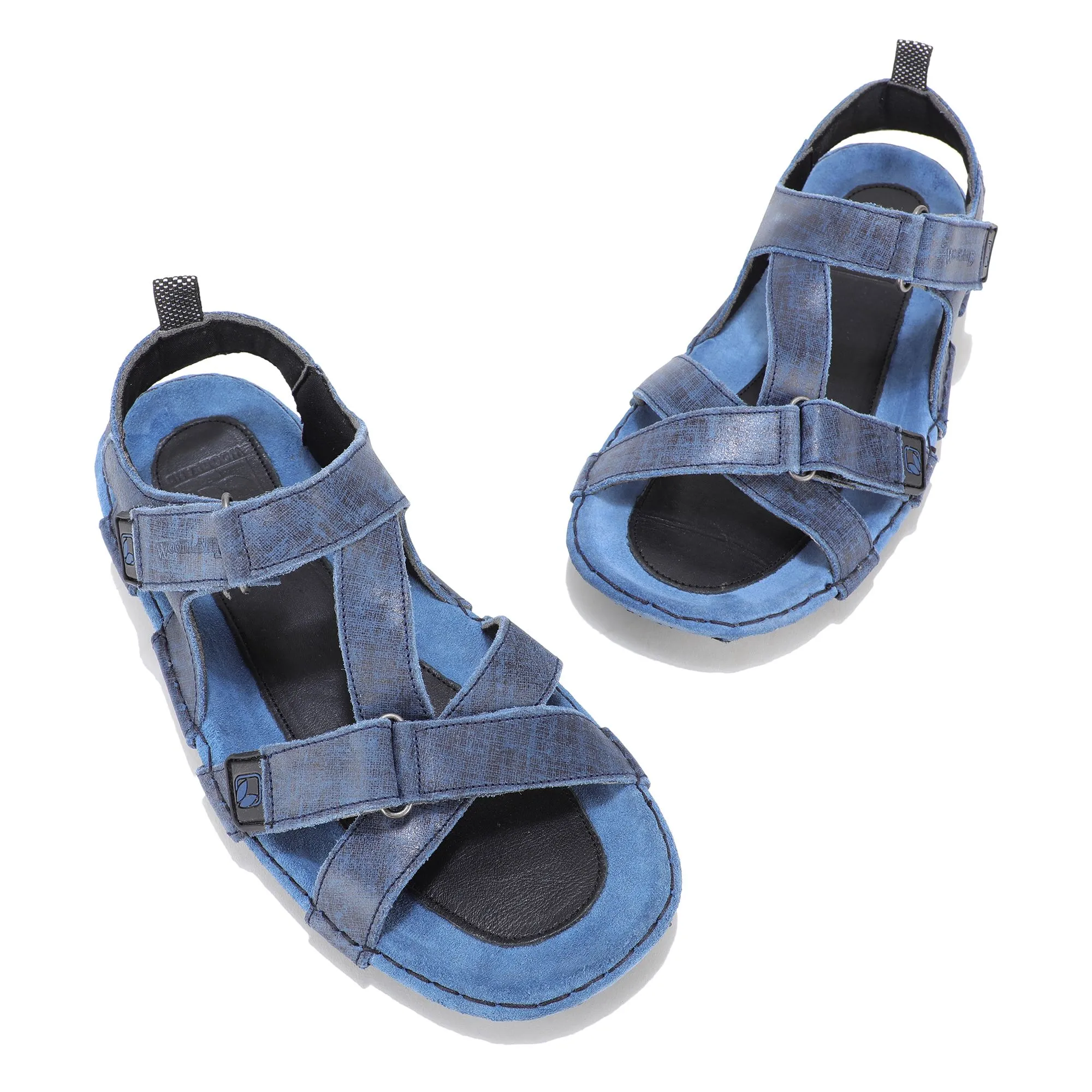 Woodland Denim Blue floater sandals - Thumbnail 2