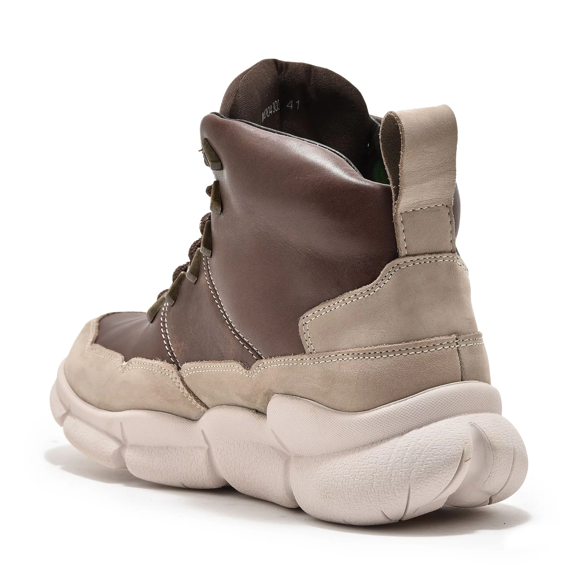 Brown casual shoes for men - Thumbnail 5