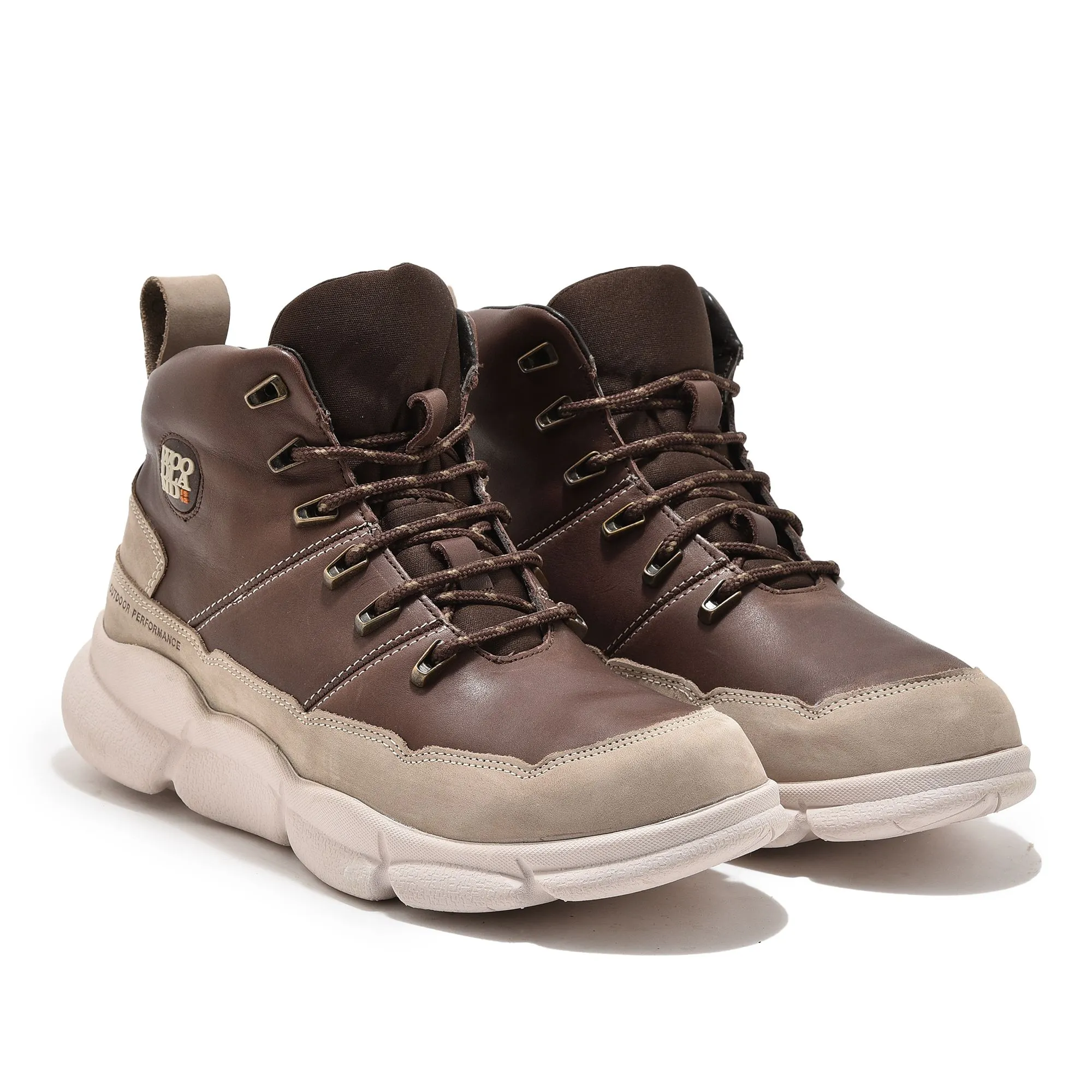 Brown casual shoes for men - Thumbnail 6