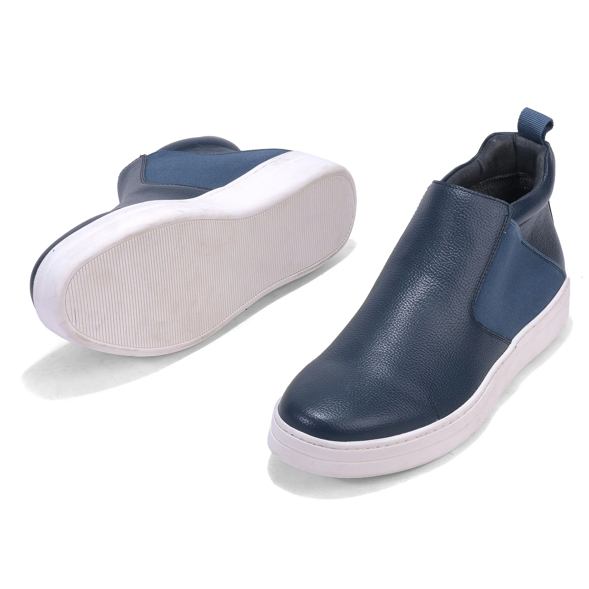 Woods blue slip-on shoes - Thumbnail 4