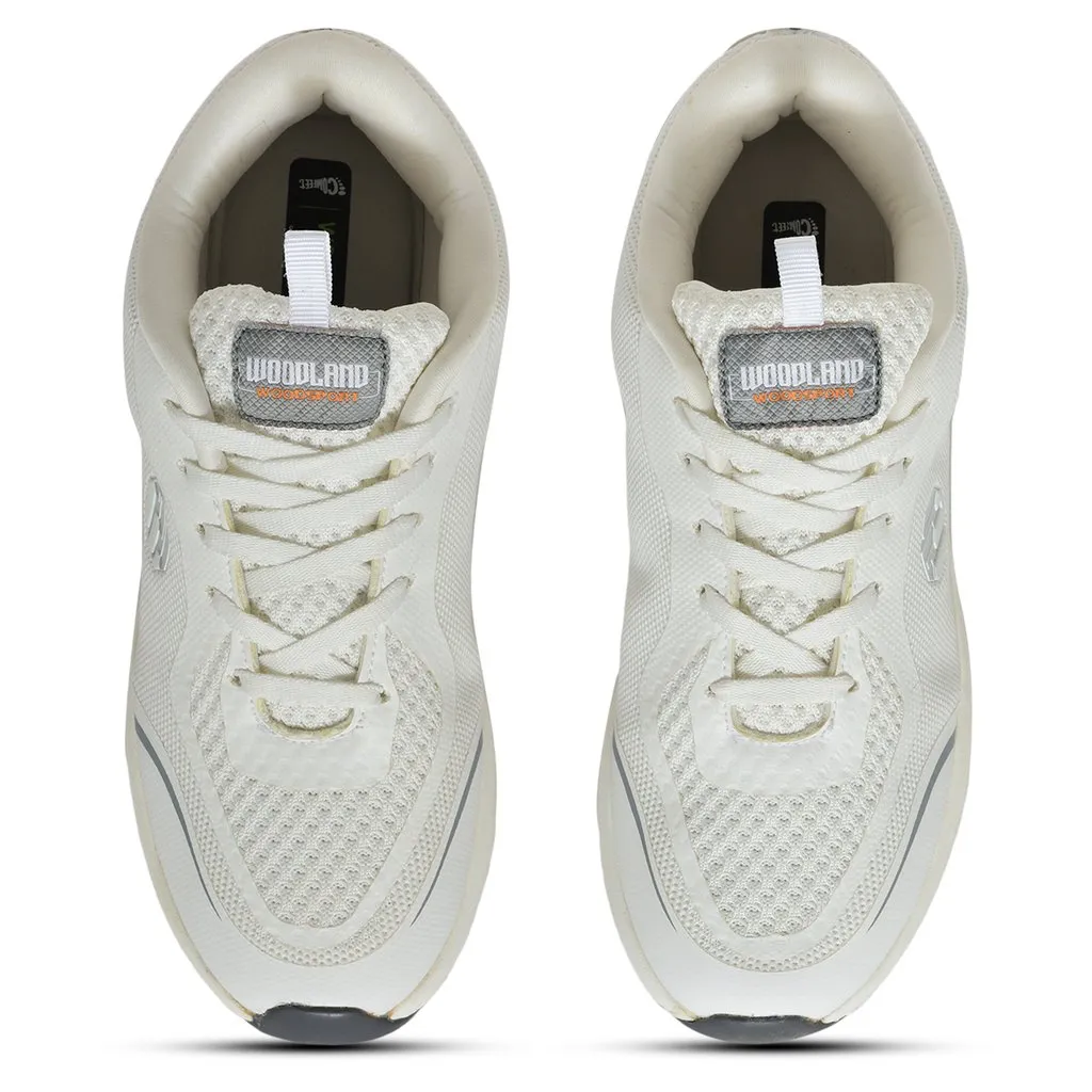 White Sports Shoe for Men - Thumbnail 3