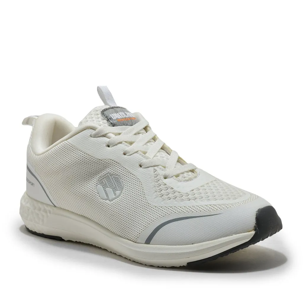 White Sports Shoe for Men - Thumbnail 8