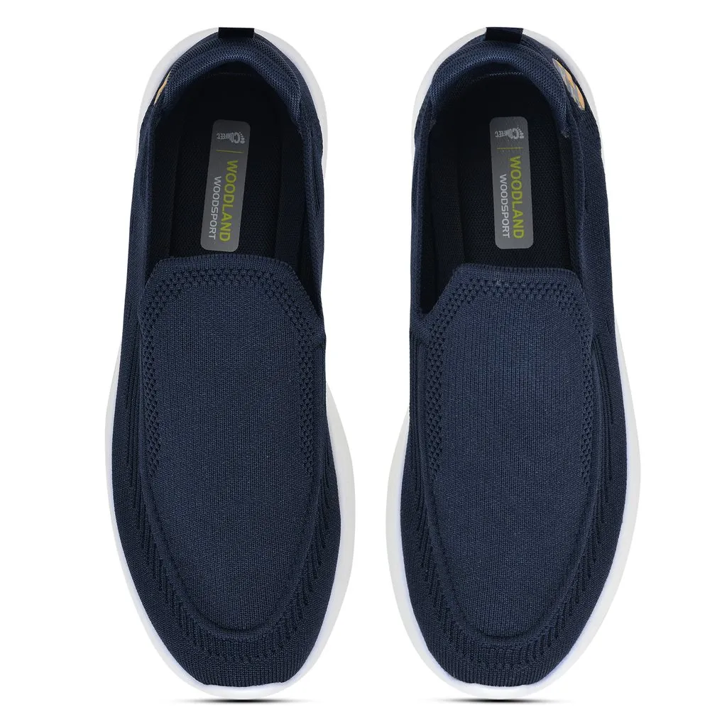 Navy Slip-on Shoe for Men - Thumbnail 3