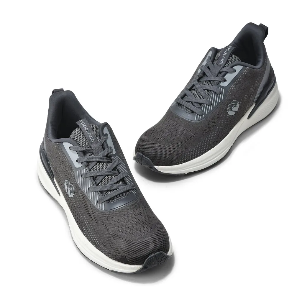 Grey Running Sports Shoes For Men - Thumbnail 2