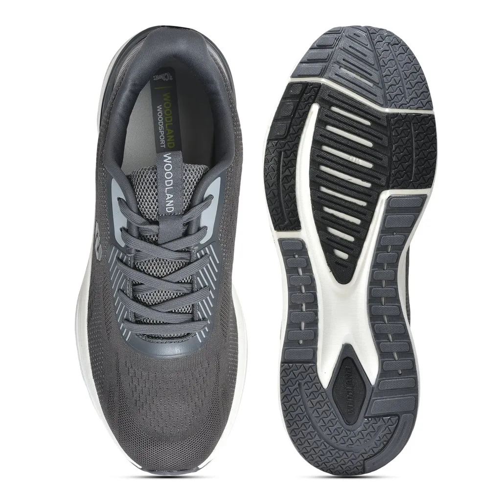 Grey Running Sports Shoes For Men - Thumbnail 7