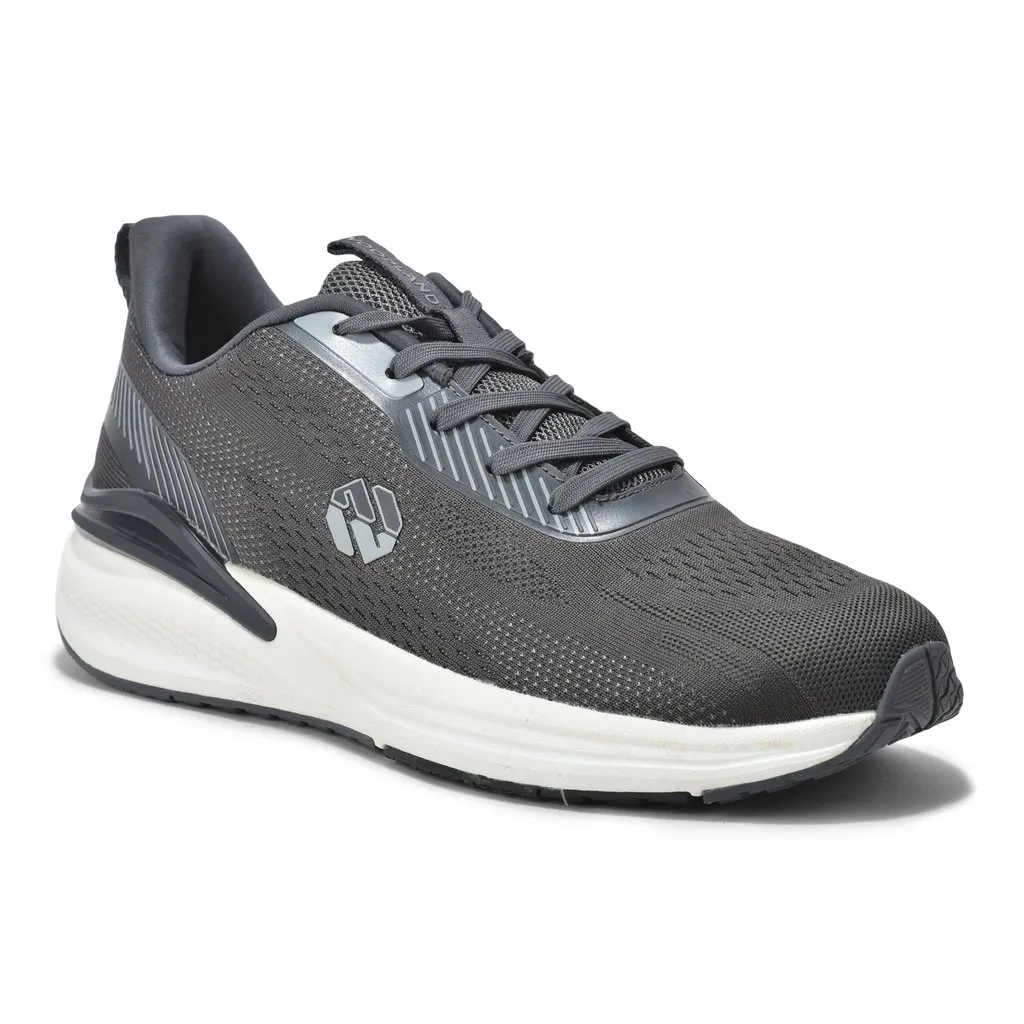 Grey Running Sports Shoes For Men - Thumbnail 8