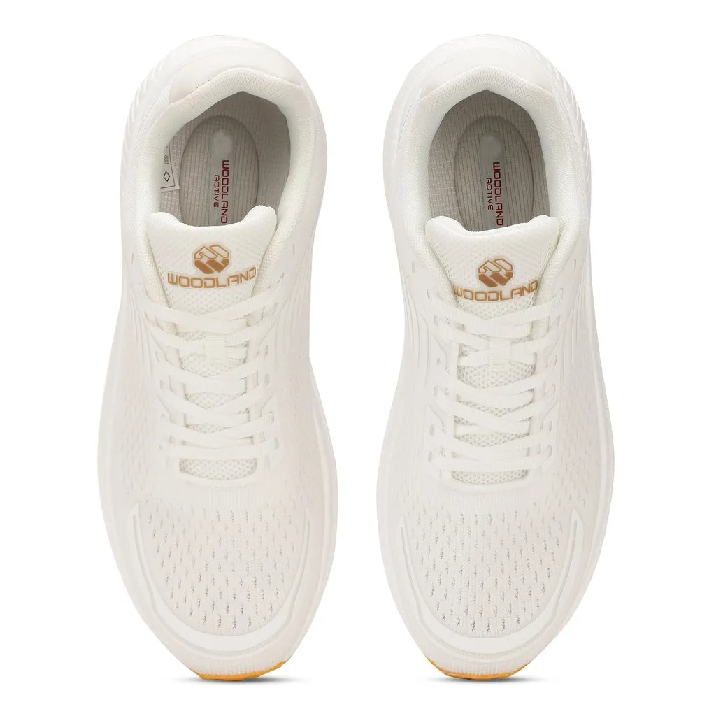 White Sports Shoes for Men - Thumbnail 4