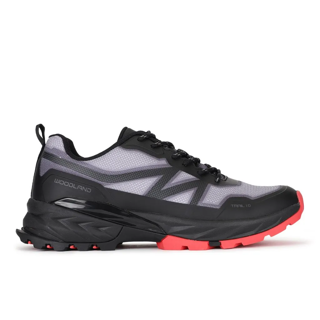 Black Grey Shoes for Men - Image 1