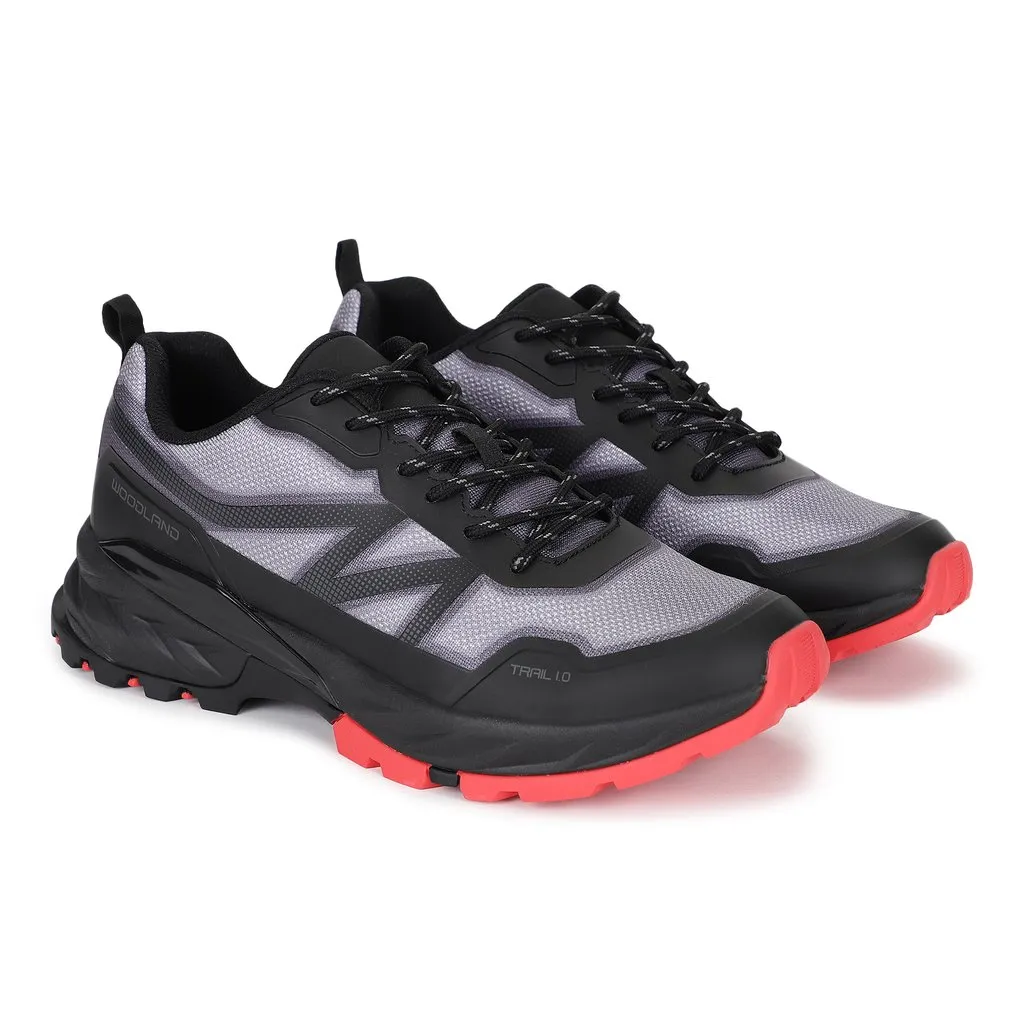Black Grey Shoes for Men - Thumbnail 4