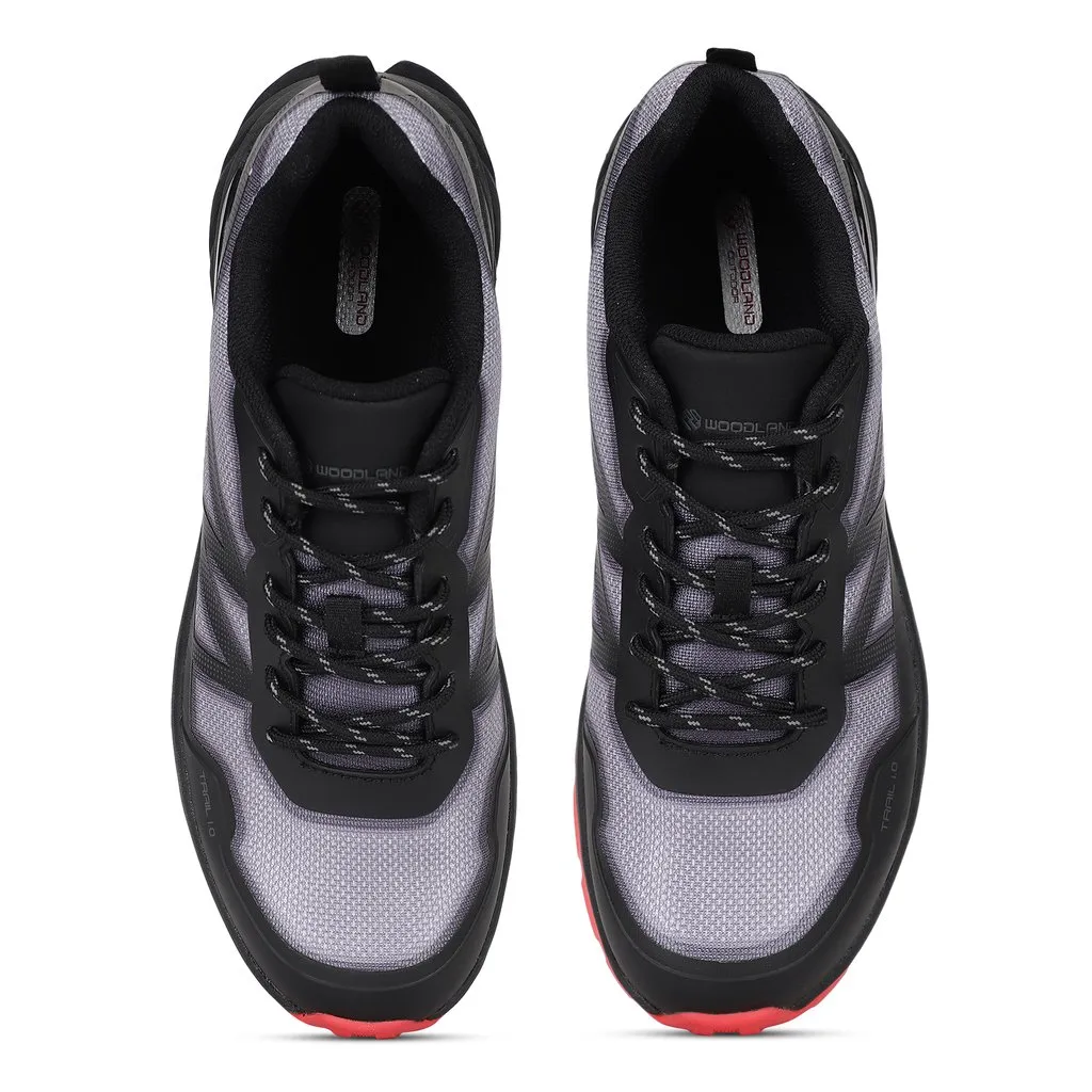 Black Grey Shoes for Men - Thumbnail 6