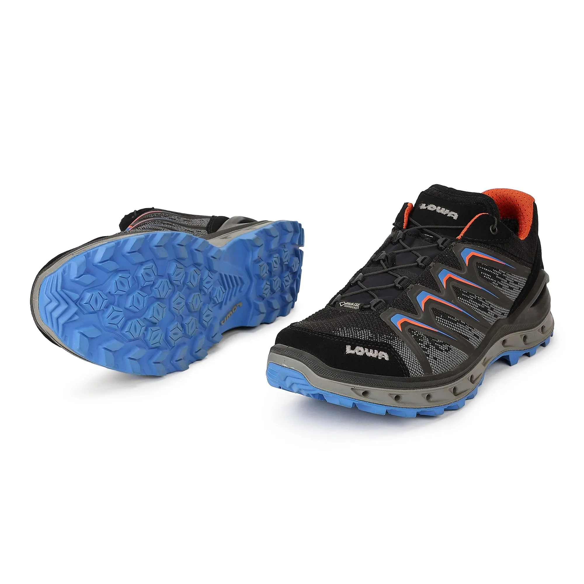 Black/Blue Sneakers for men - Thumbnail 4