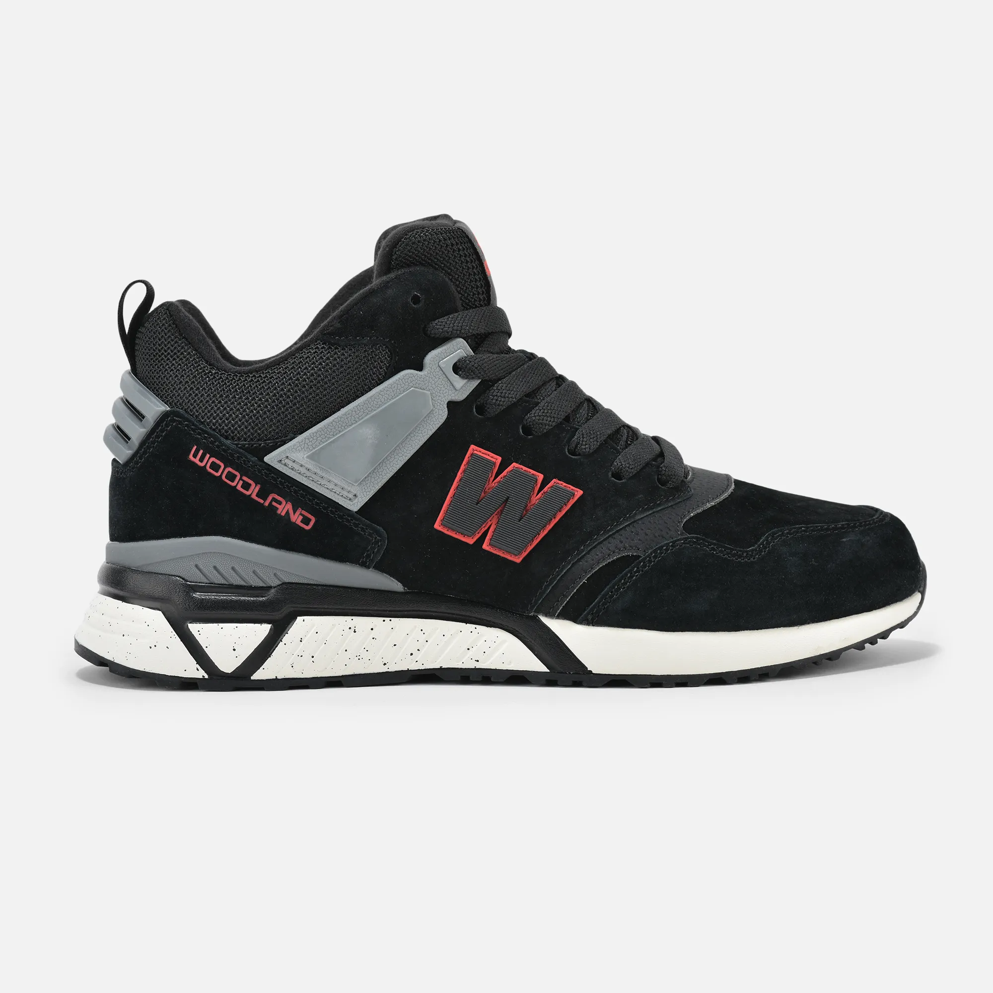 Black Casual Sneakers For Men - Image 1