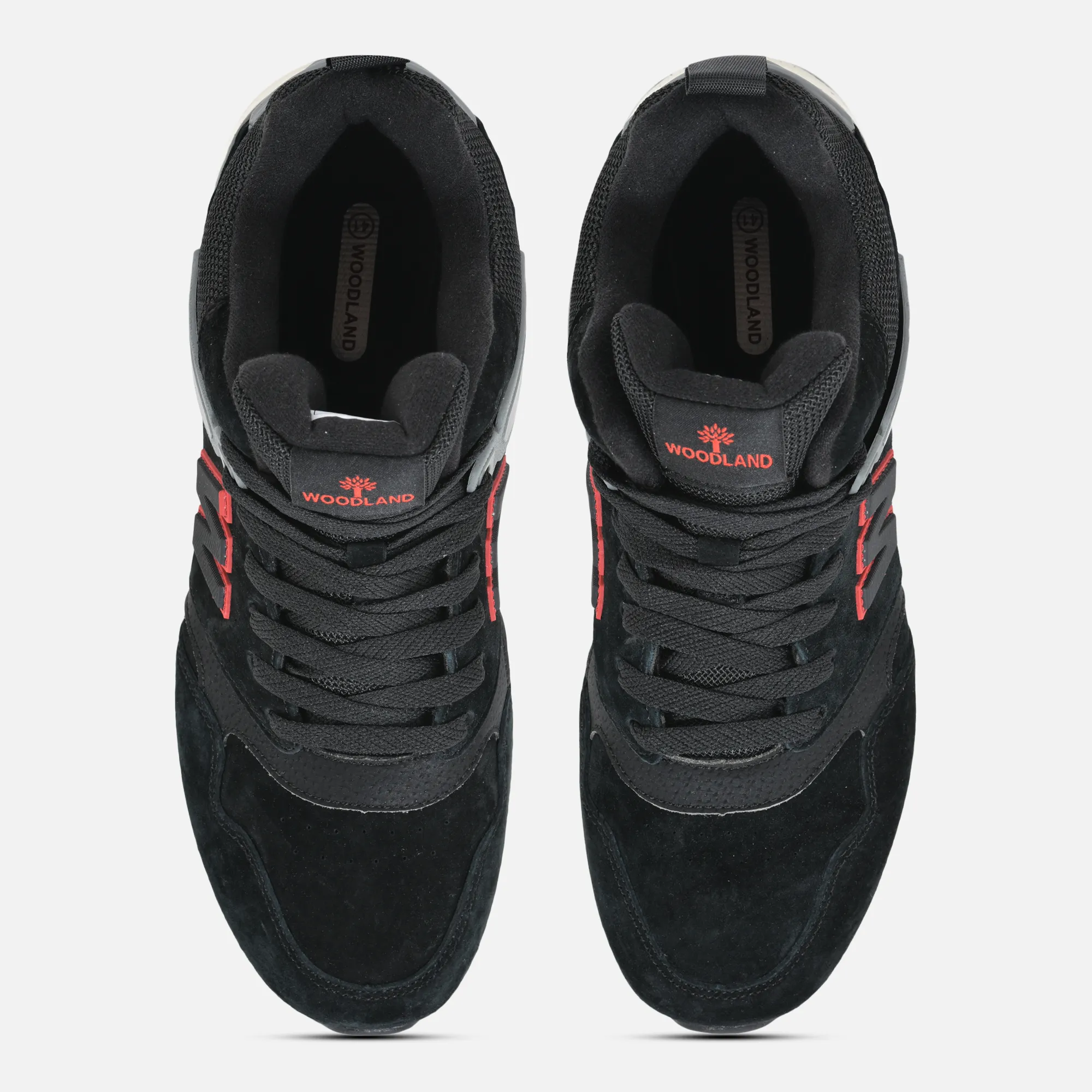 Black Casual Sneakers For Men - Thumbnail 4
