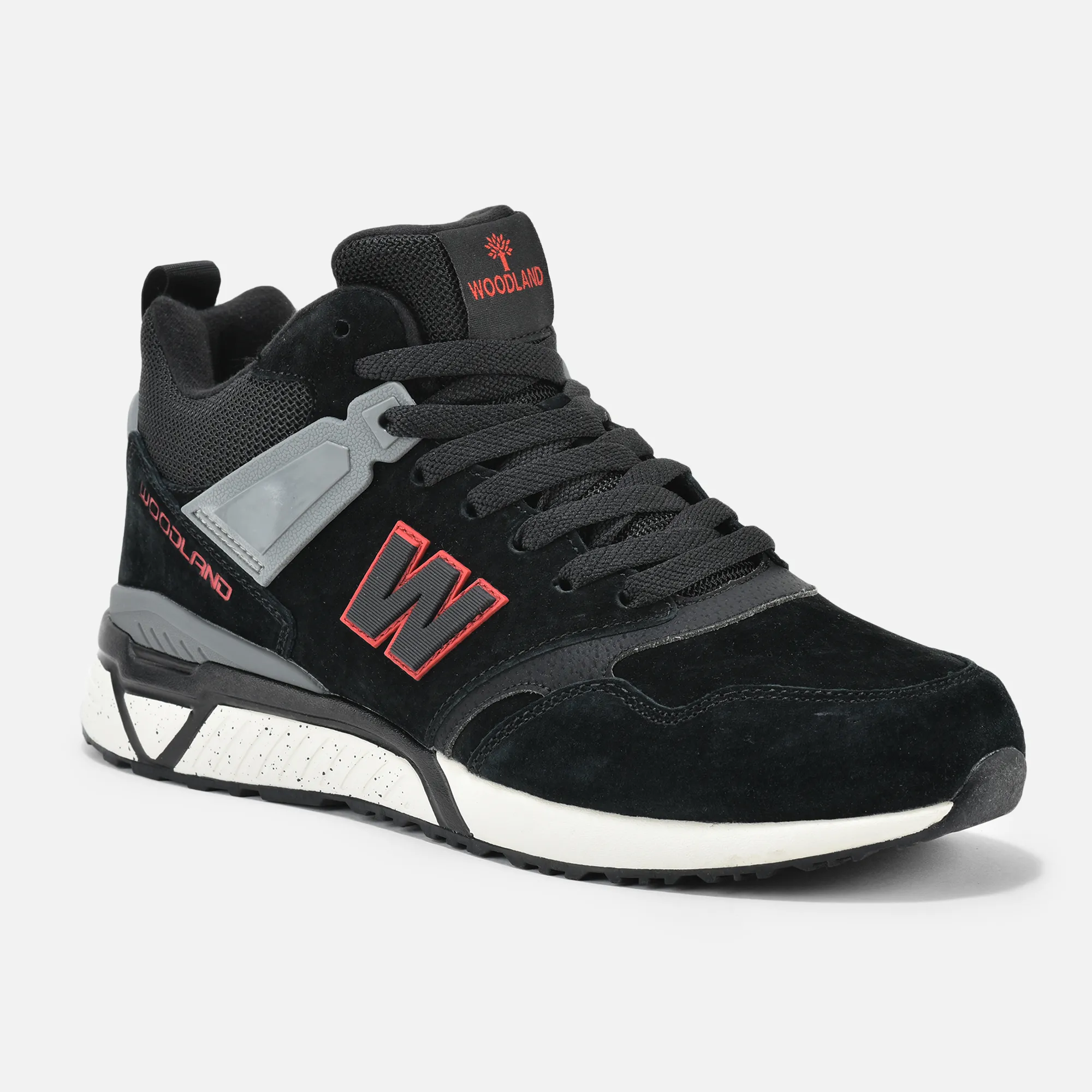 Black Casual Sneakers For Men - Thumbnail 7