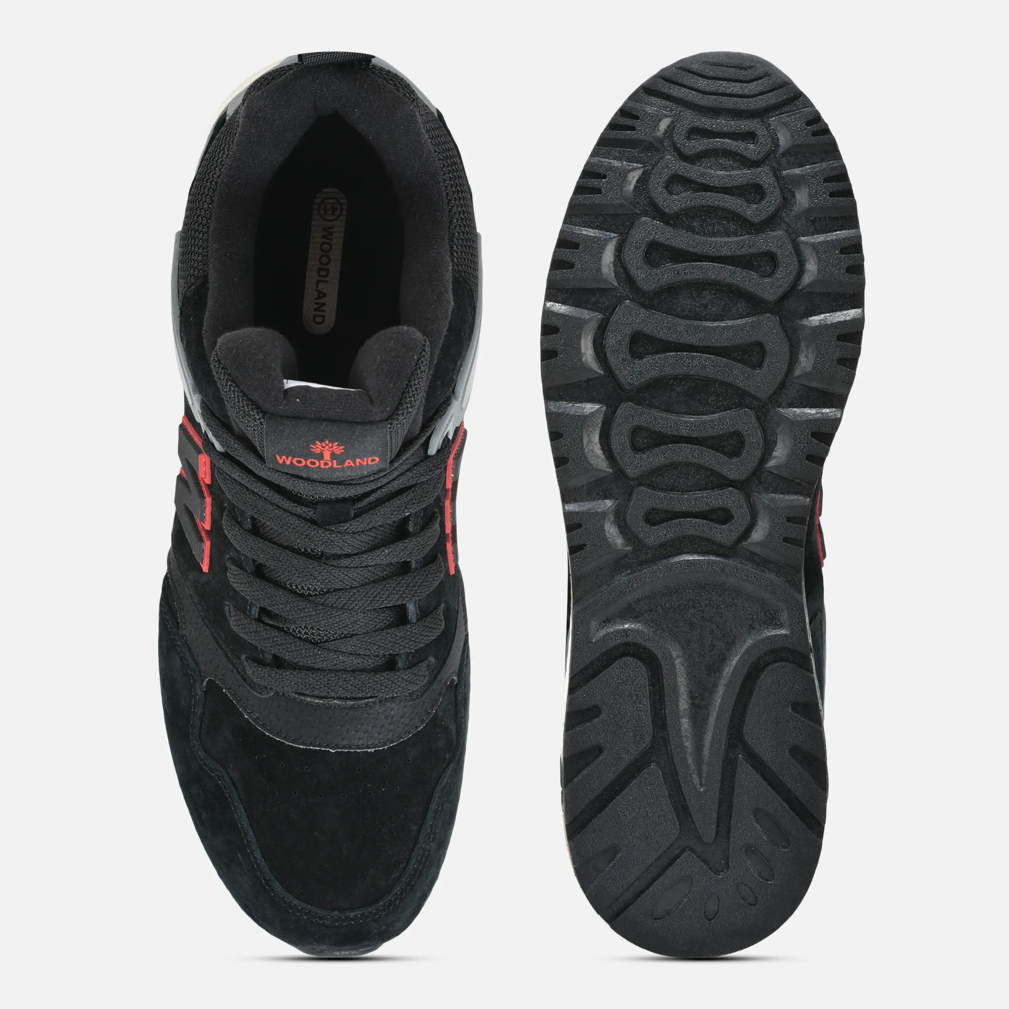 Black Casual Sneakers For Men - Thumbnail 8