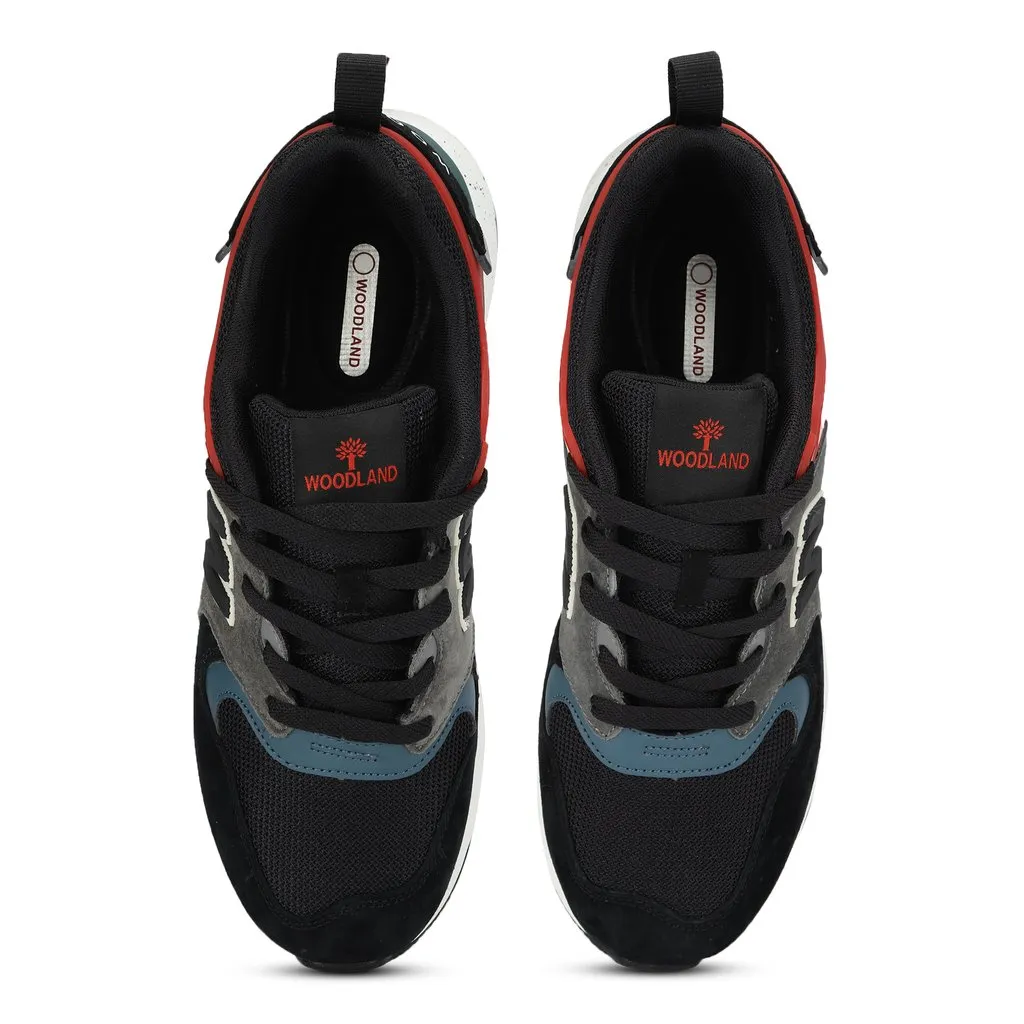 Stylish Grey/Black Sneakers for Men  - Thumbnail 6