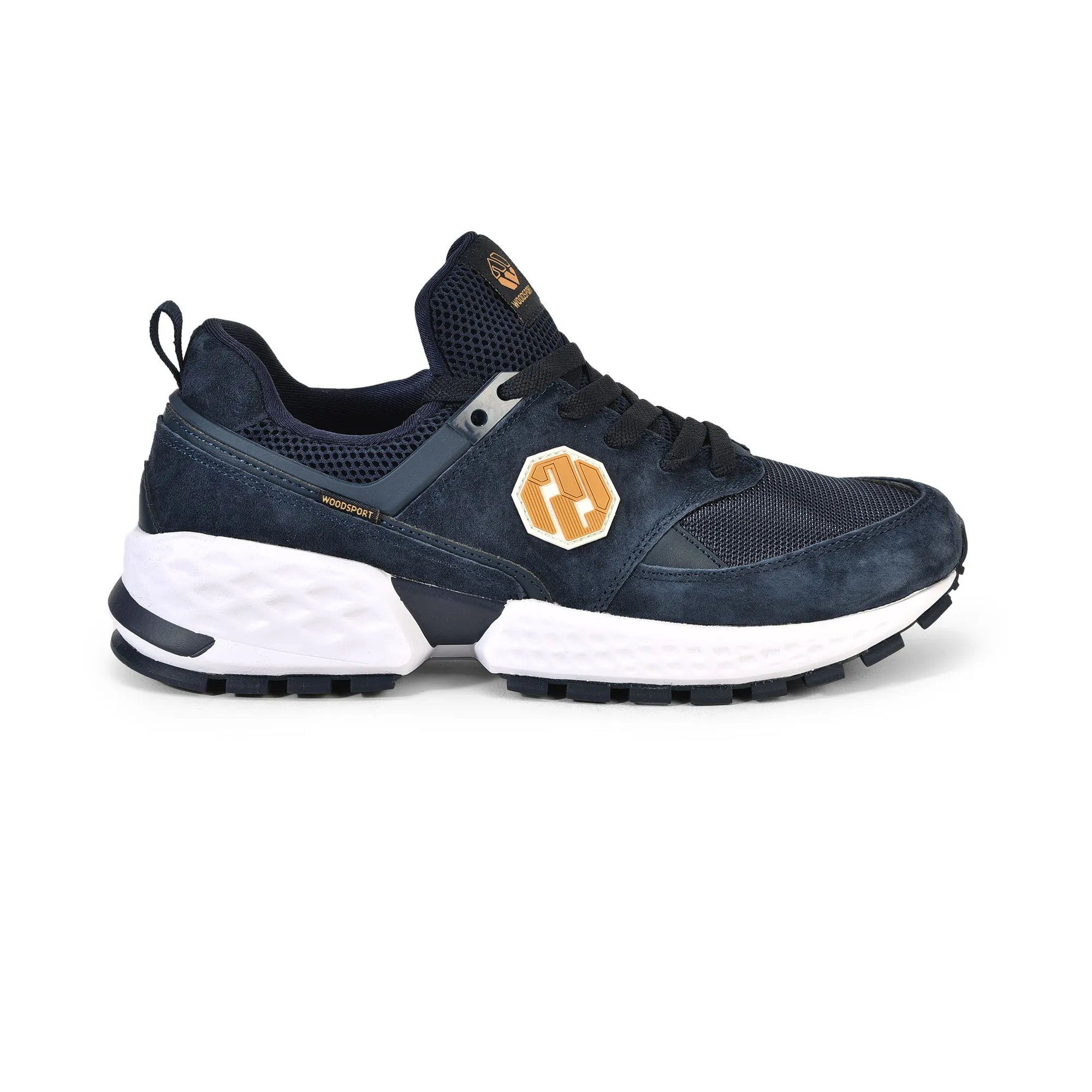 Navy sneakers for men - Image 1