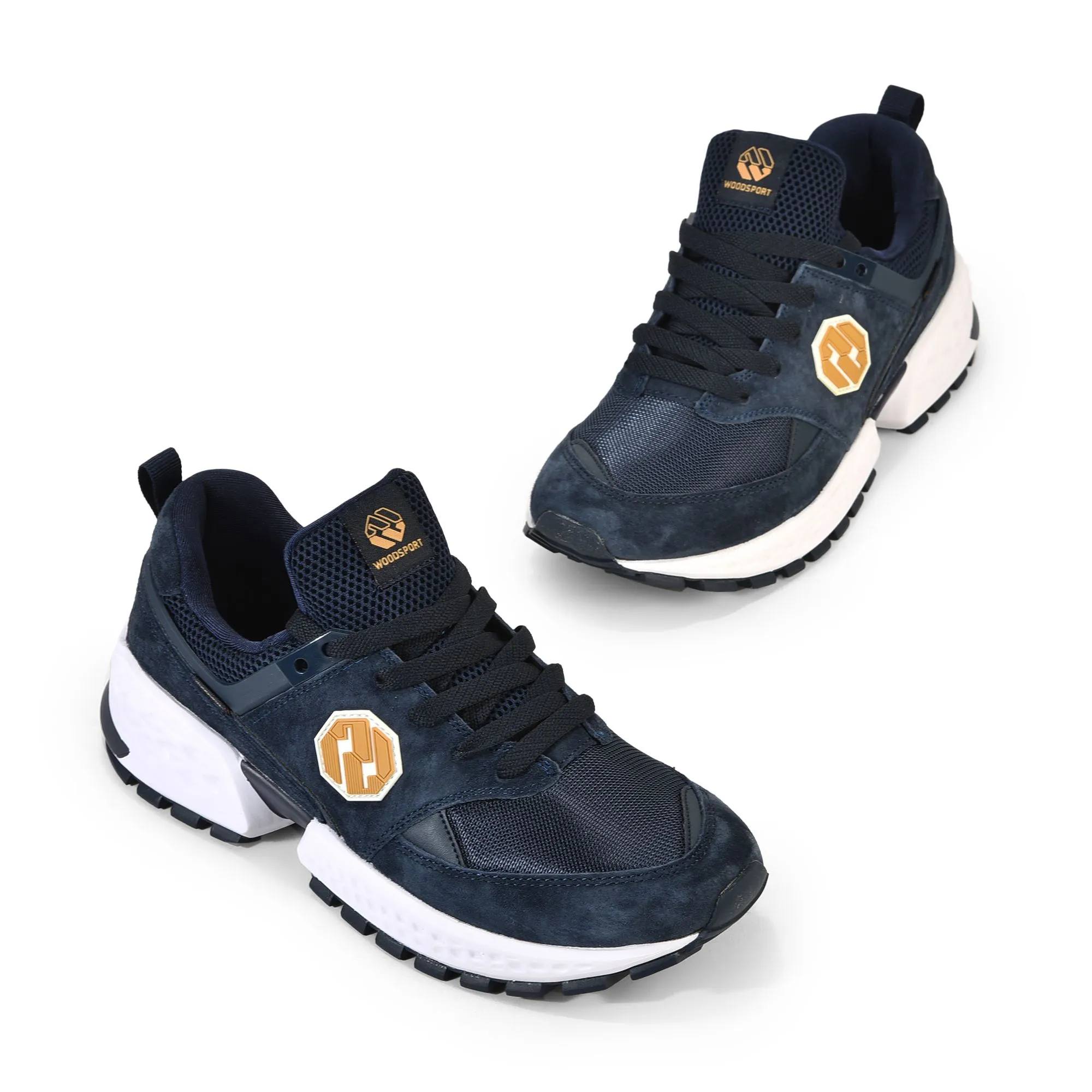 Navy sneakers for men - Thumbnail 2
