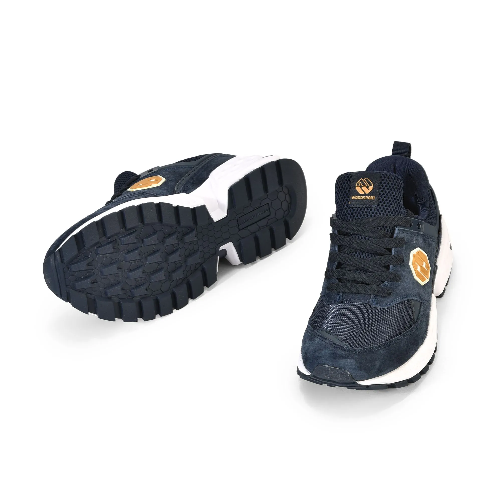 Navy sneakers for men - Thumbnail 4