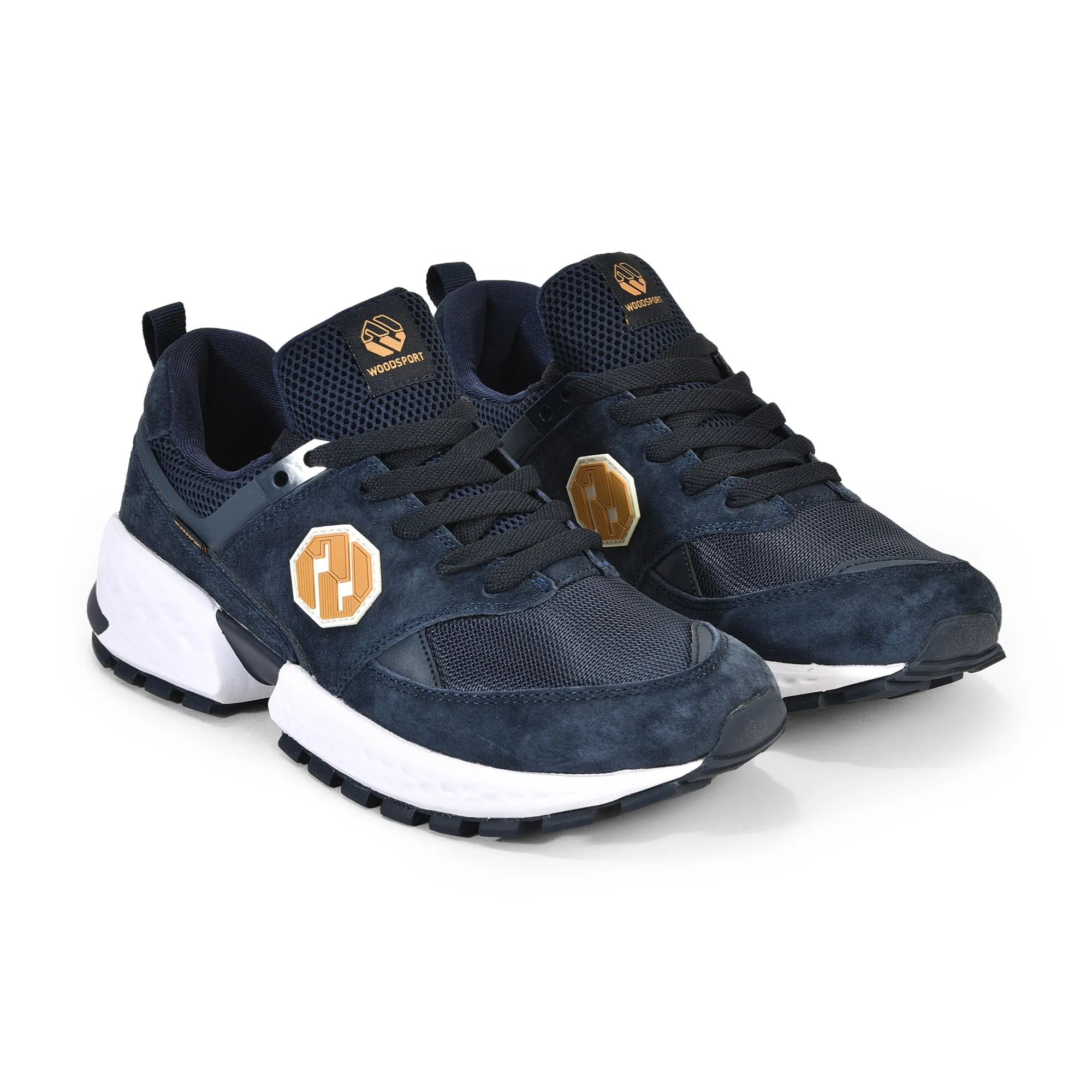Navy sneakers for men - Thumbnail 6