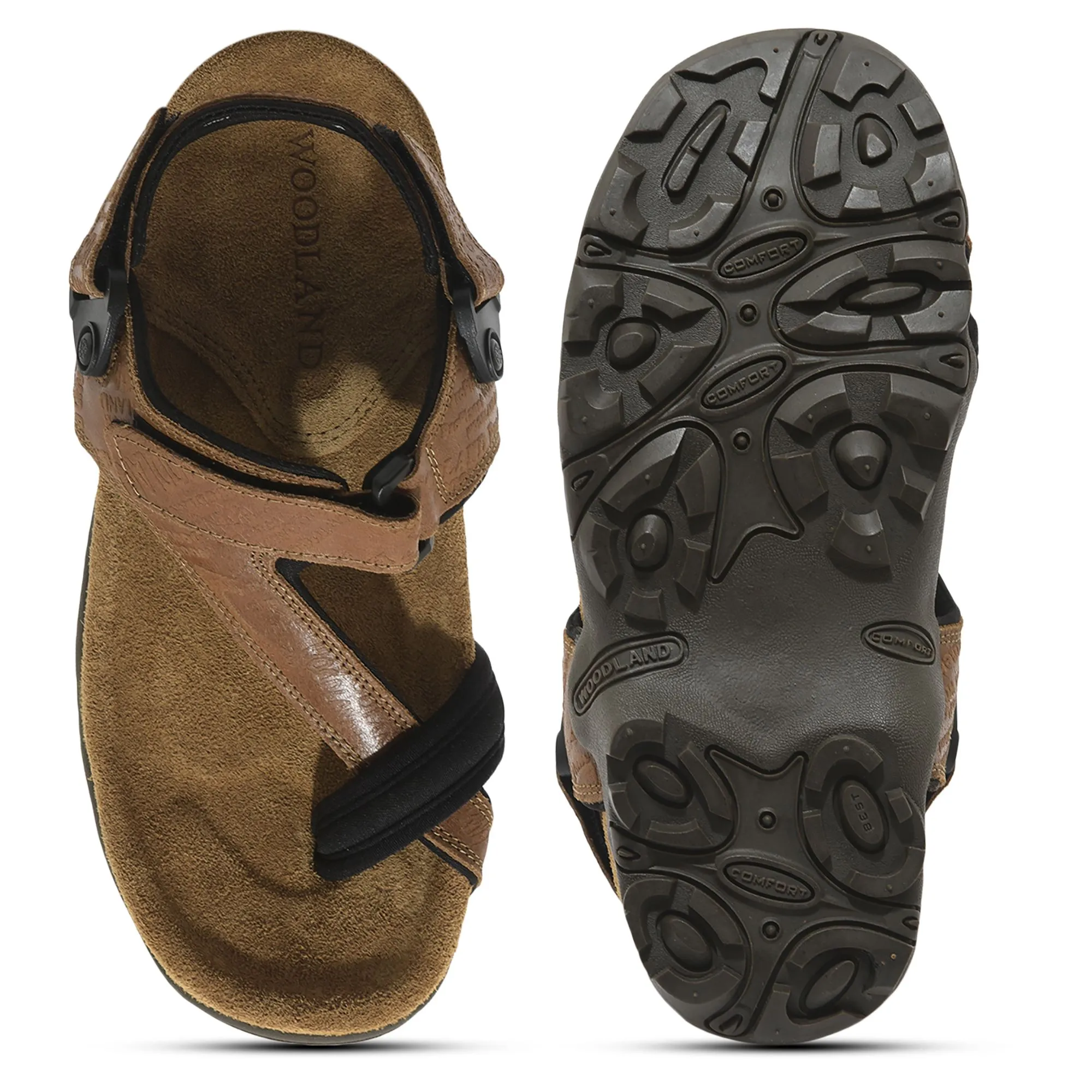 Woodland Camel Sandal - Thumbnail 7