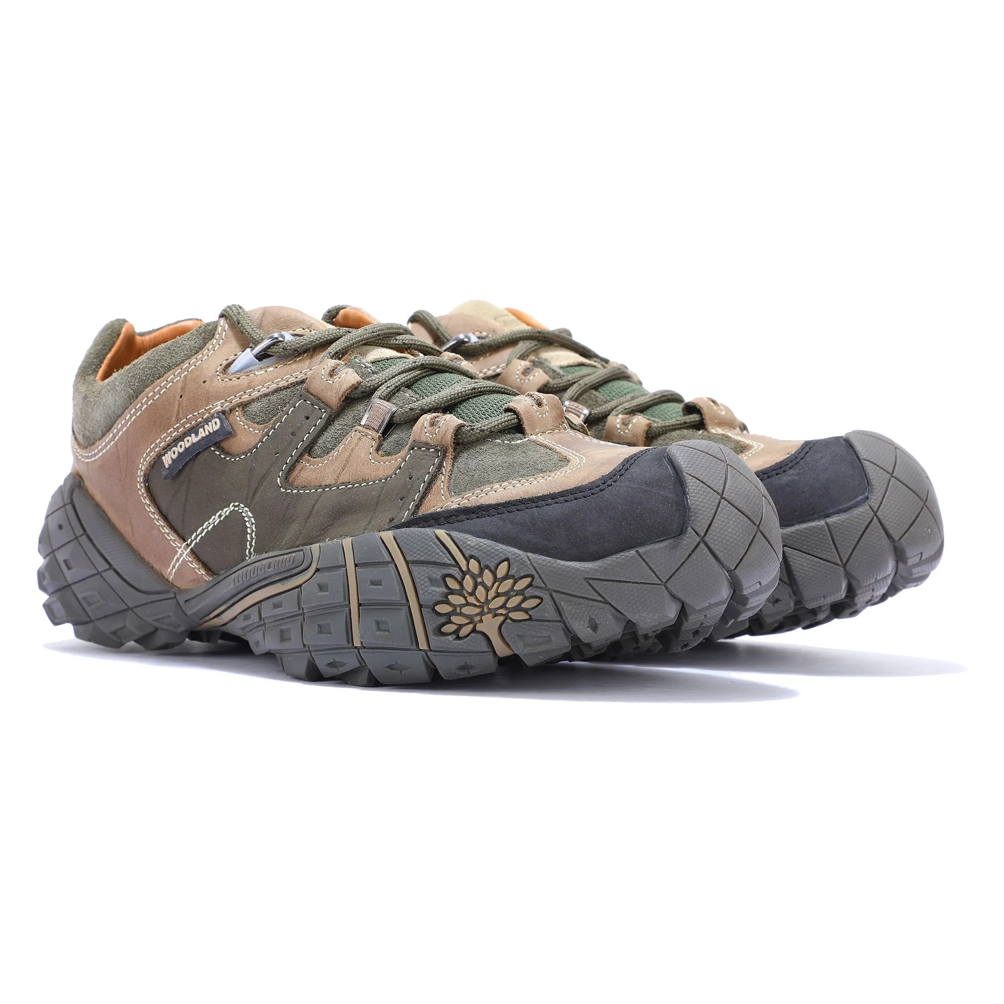 Woodland OLIVE GREEN urban casual shoes - Thumbnail 6