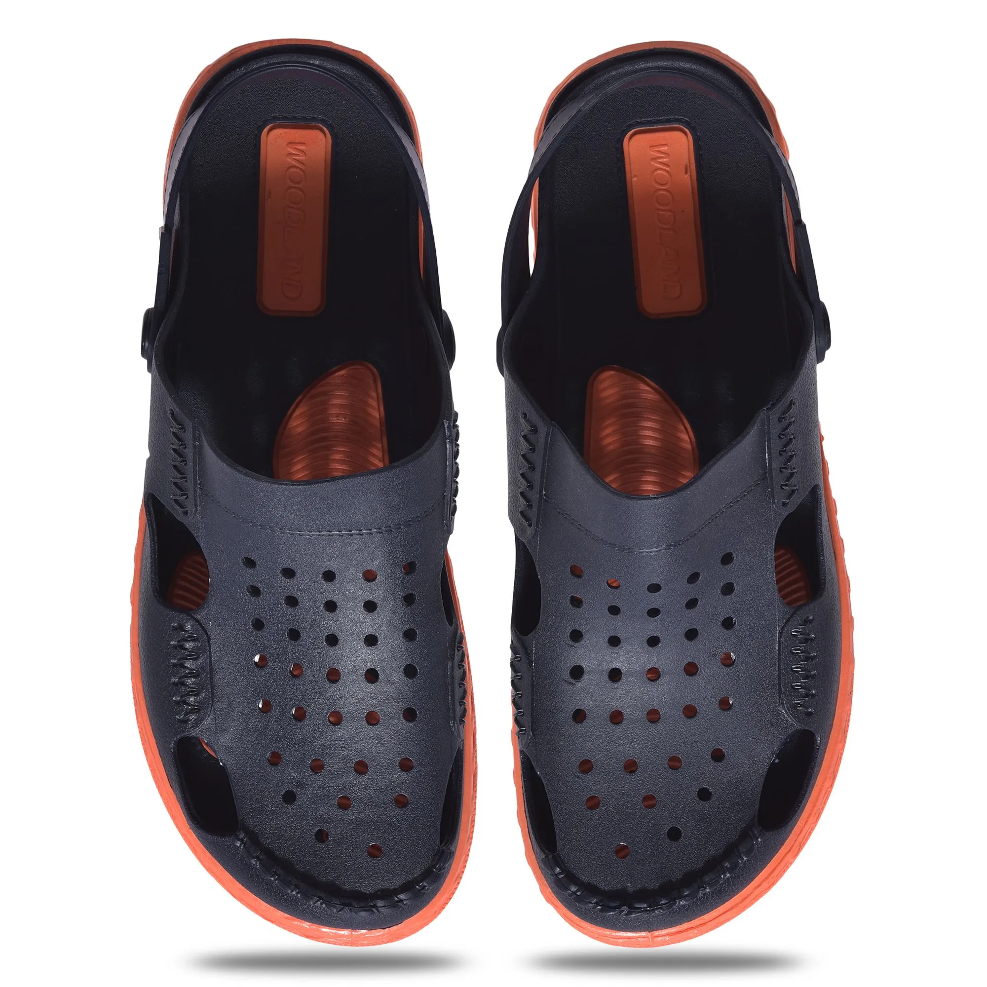 Navy Closed-toe Sandal for Men - Thumbnail 3