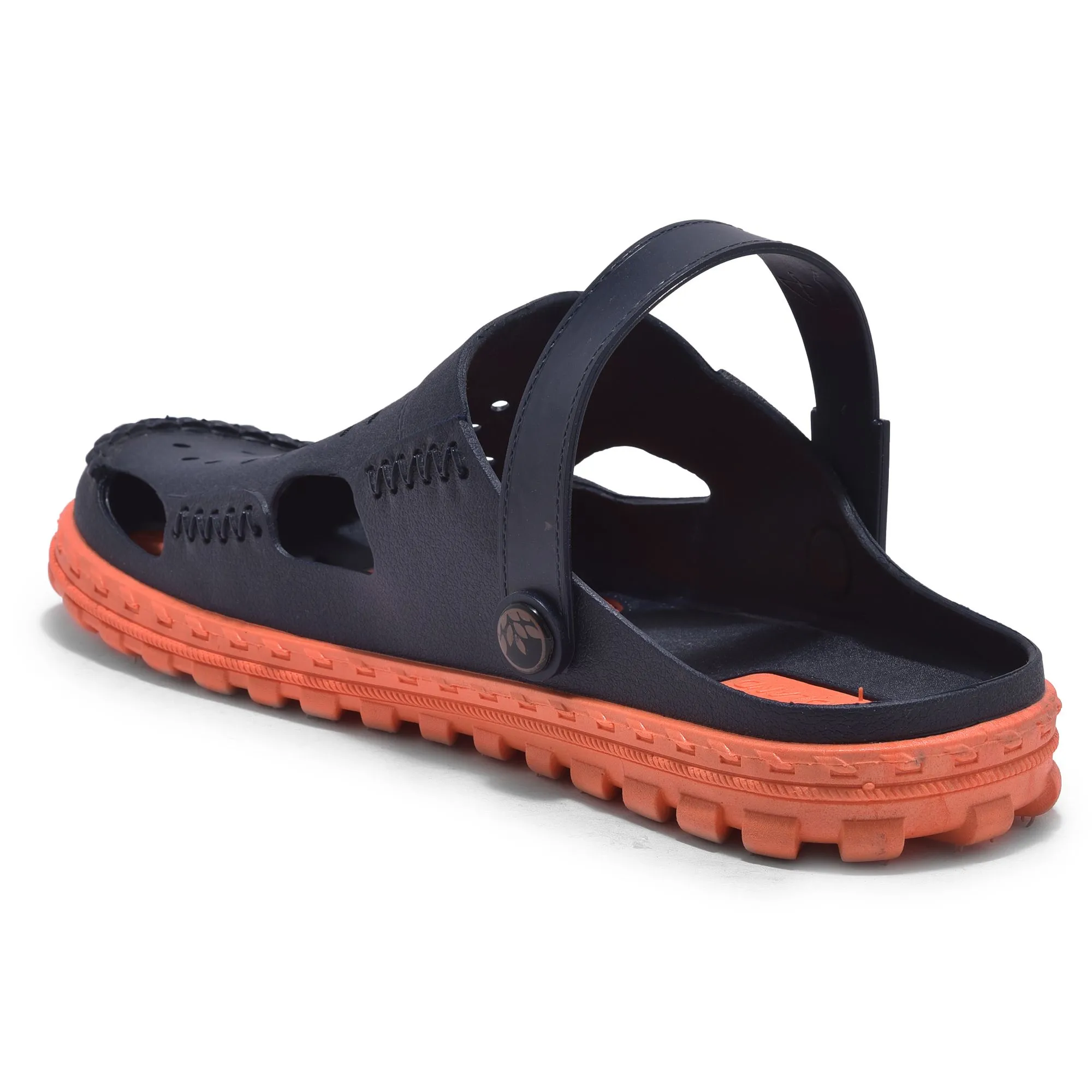 Navy Closed-toe Sandal for Men - Thumbnail 5