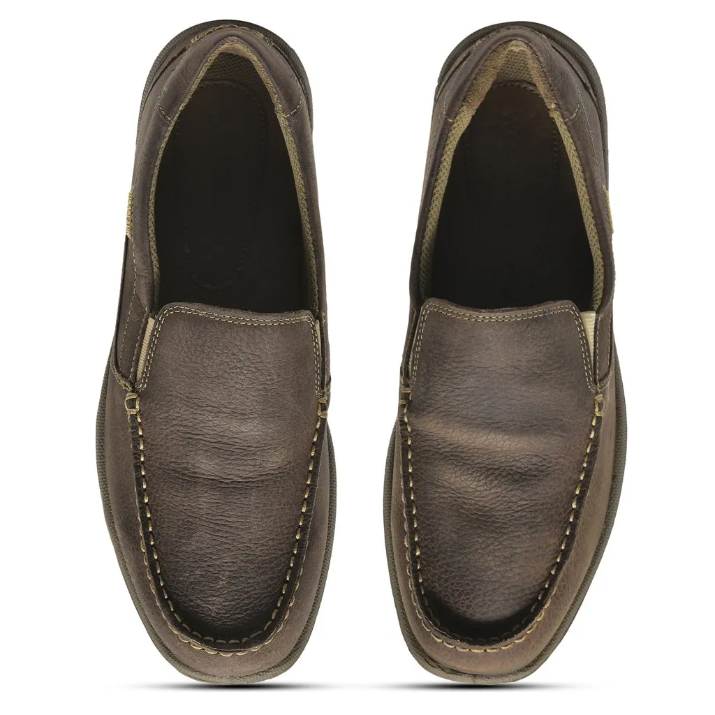 Dubai khaki Loafer for Men - Thumbnail 3