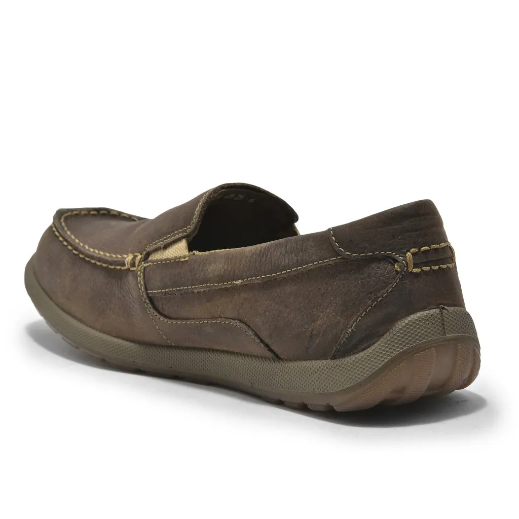 Dubai khaki Loafer for Men - Thumbnail 5