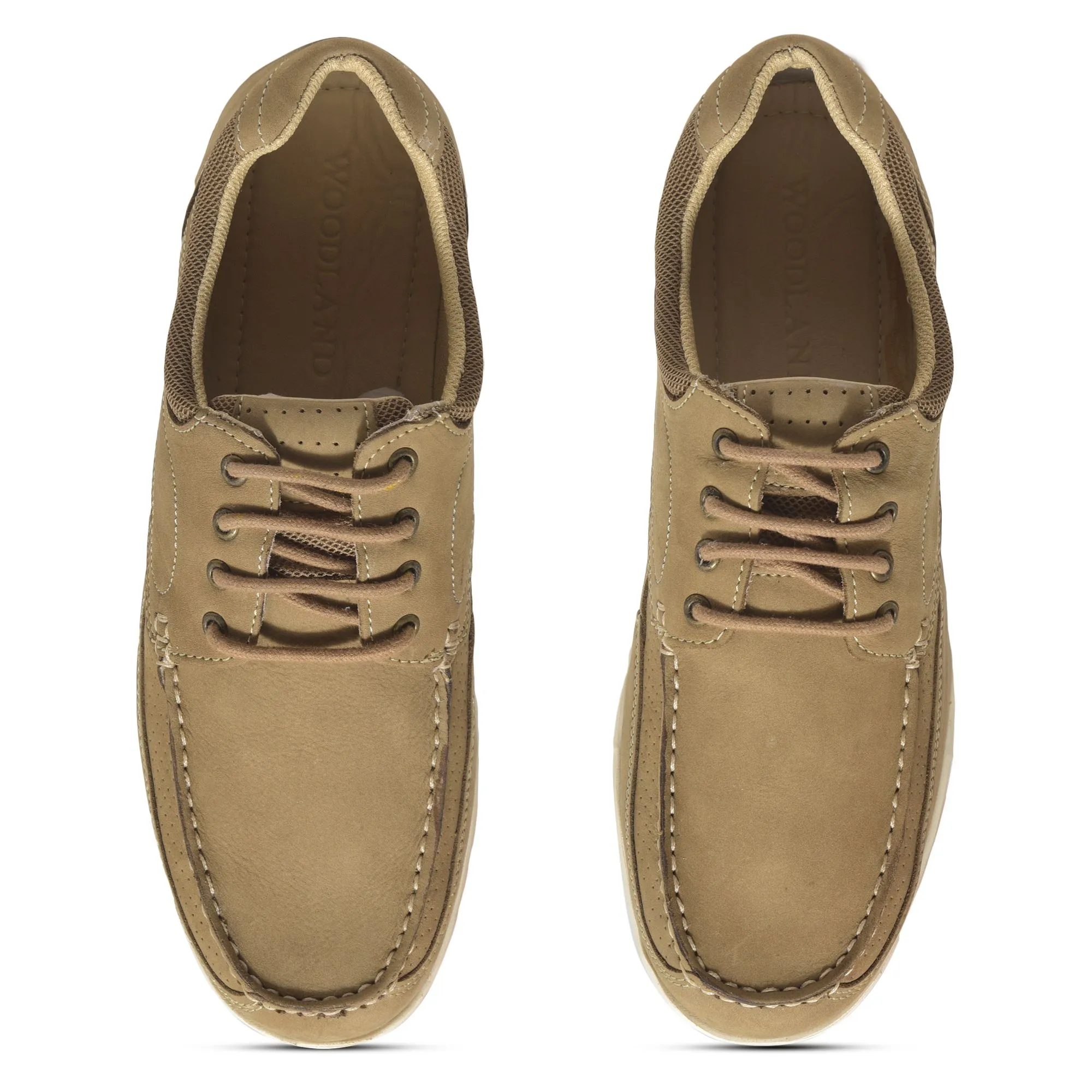 Woodland Khaki casual shoes - Thumbnail 3