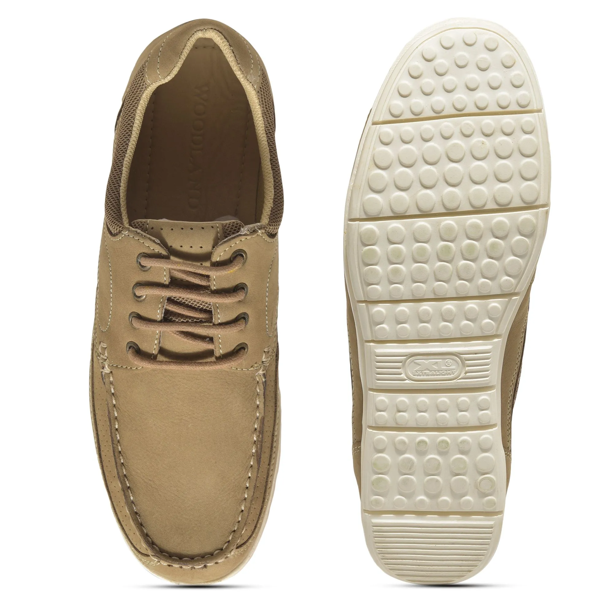 Woodland Khaki casual shoes - Thumbnail 7