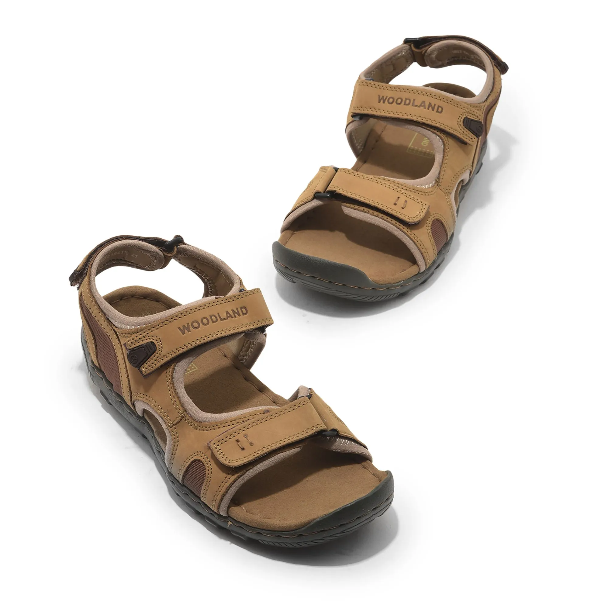 Woodland Camel floater Sandals - Thumbnail 2