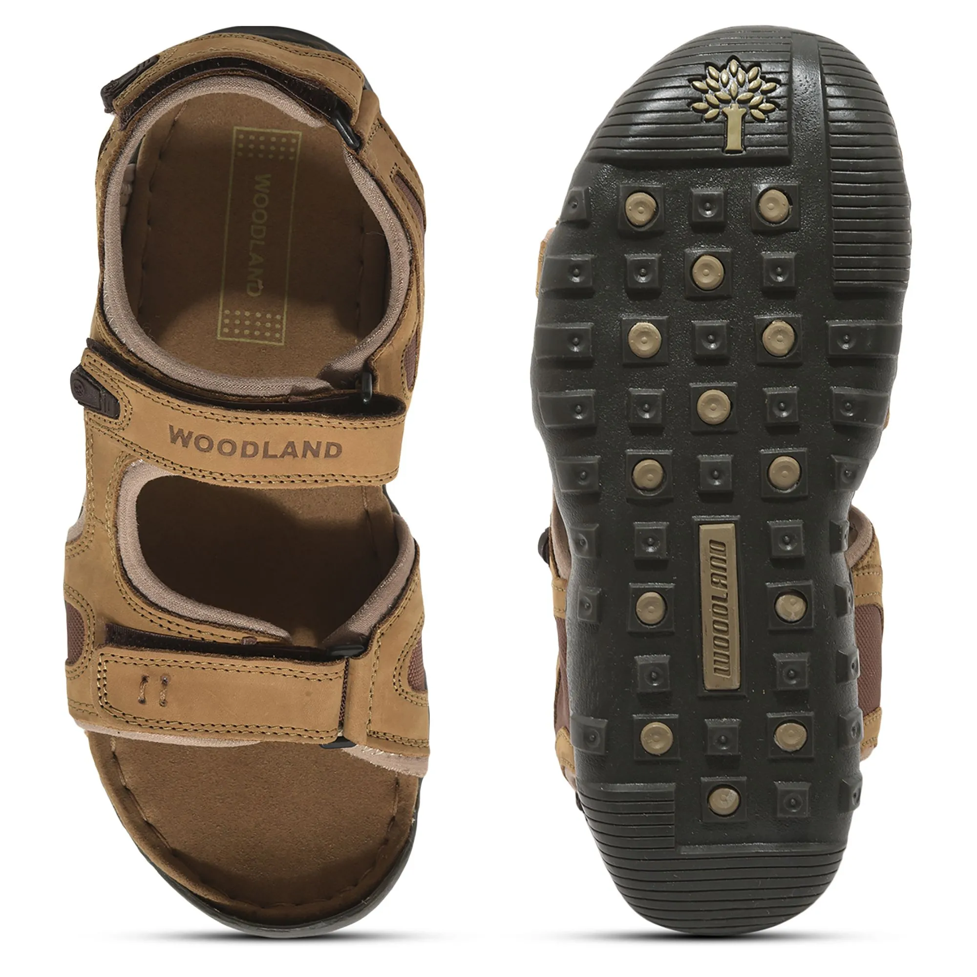 Woodland Camel floater Sandals - Thumbnail 7