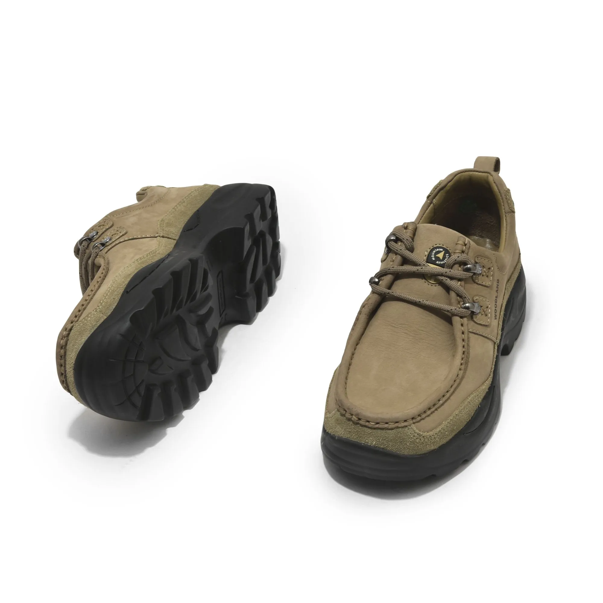 Khaki Casual Shoes For Men - Thumbnail 4