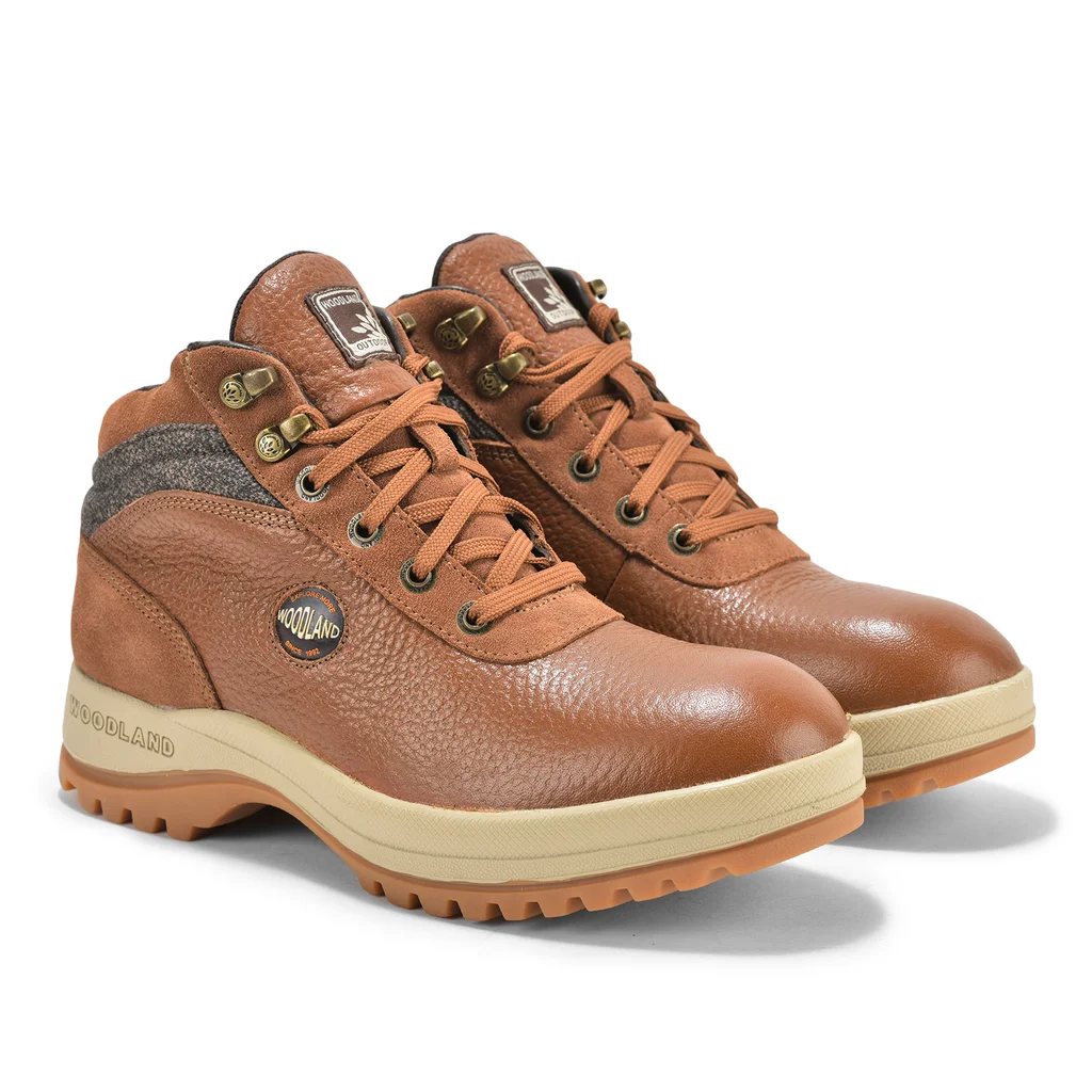 Men Tan Lace-up ankle boots - Thumbnail 6